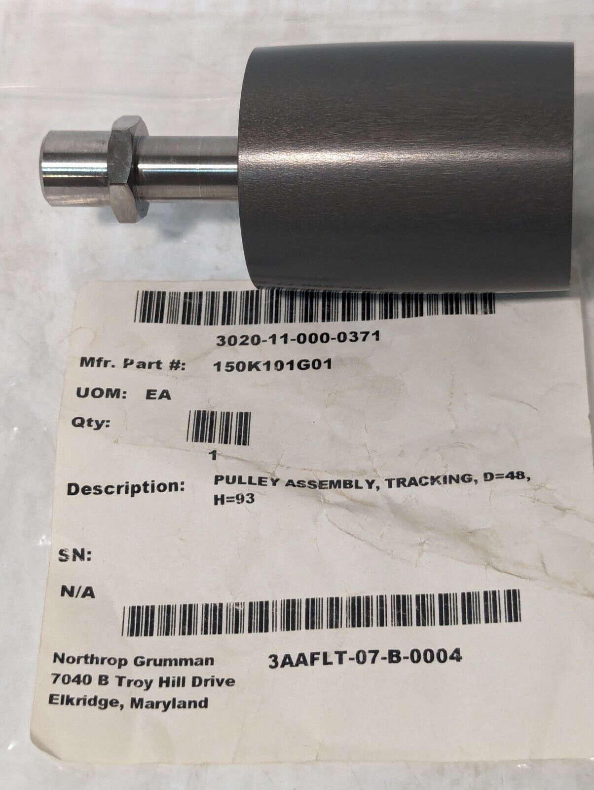 3020-11-000-0371 150K101G01 Tracking Pulley Assembly - Free Shipping