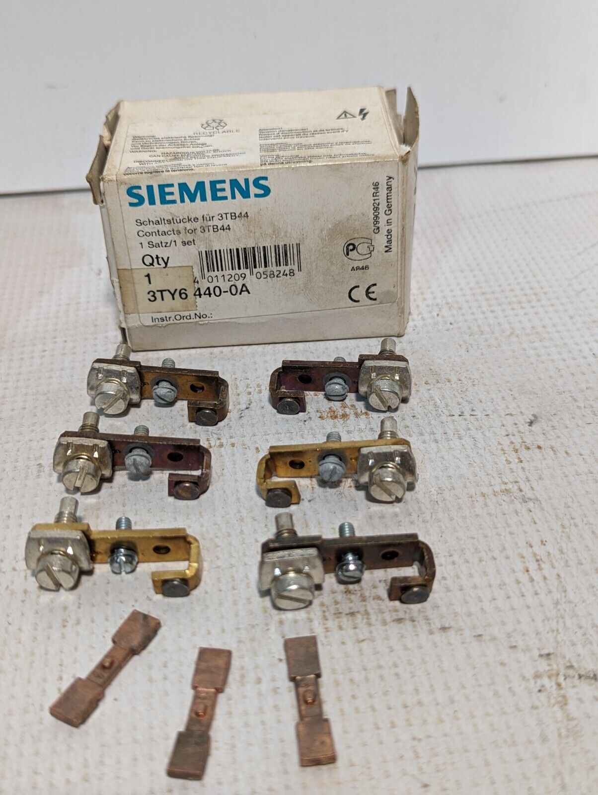 Siemens 3TY6 440-0A Contact Kit - Free Shipping