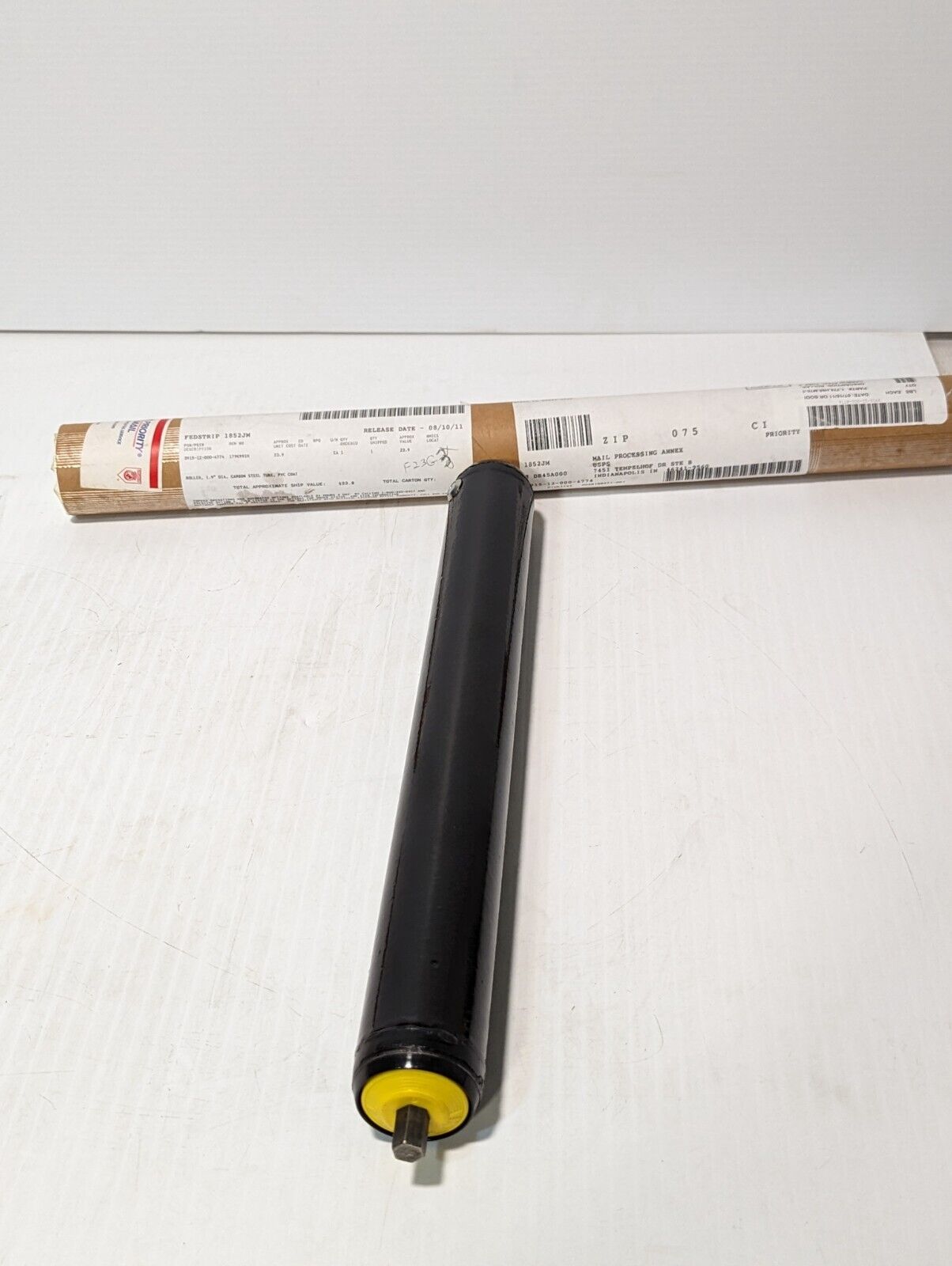 Interroll Carbon Steel Tube Roller 3915-12-000-4774 179K991H - Free Shipping
