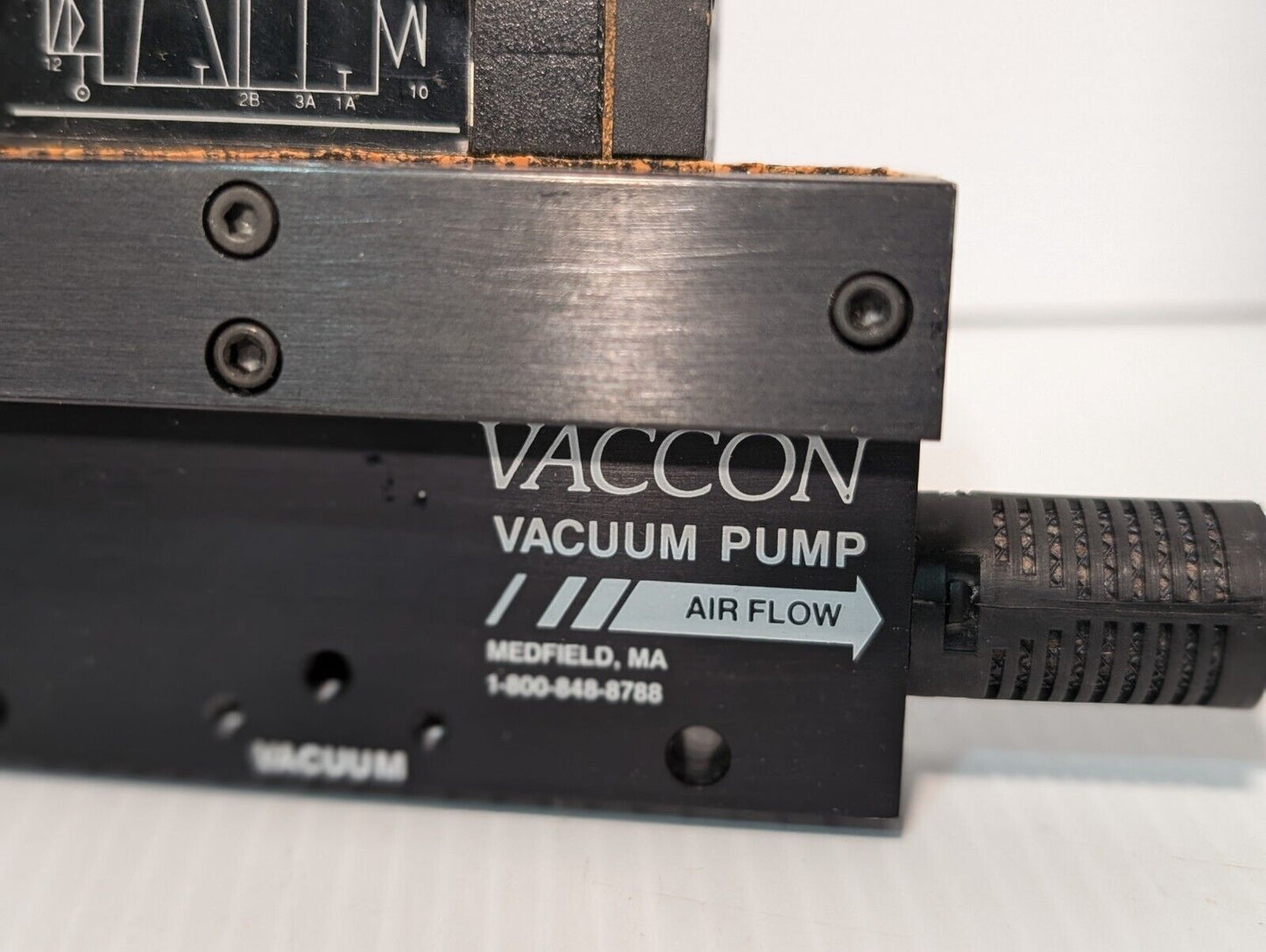 Vaccon, FastVac VP61-150H Fast-break Blow-off Vacuum Pump 120PSI - Free Shipping