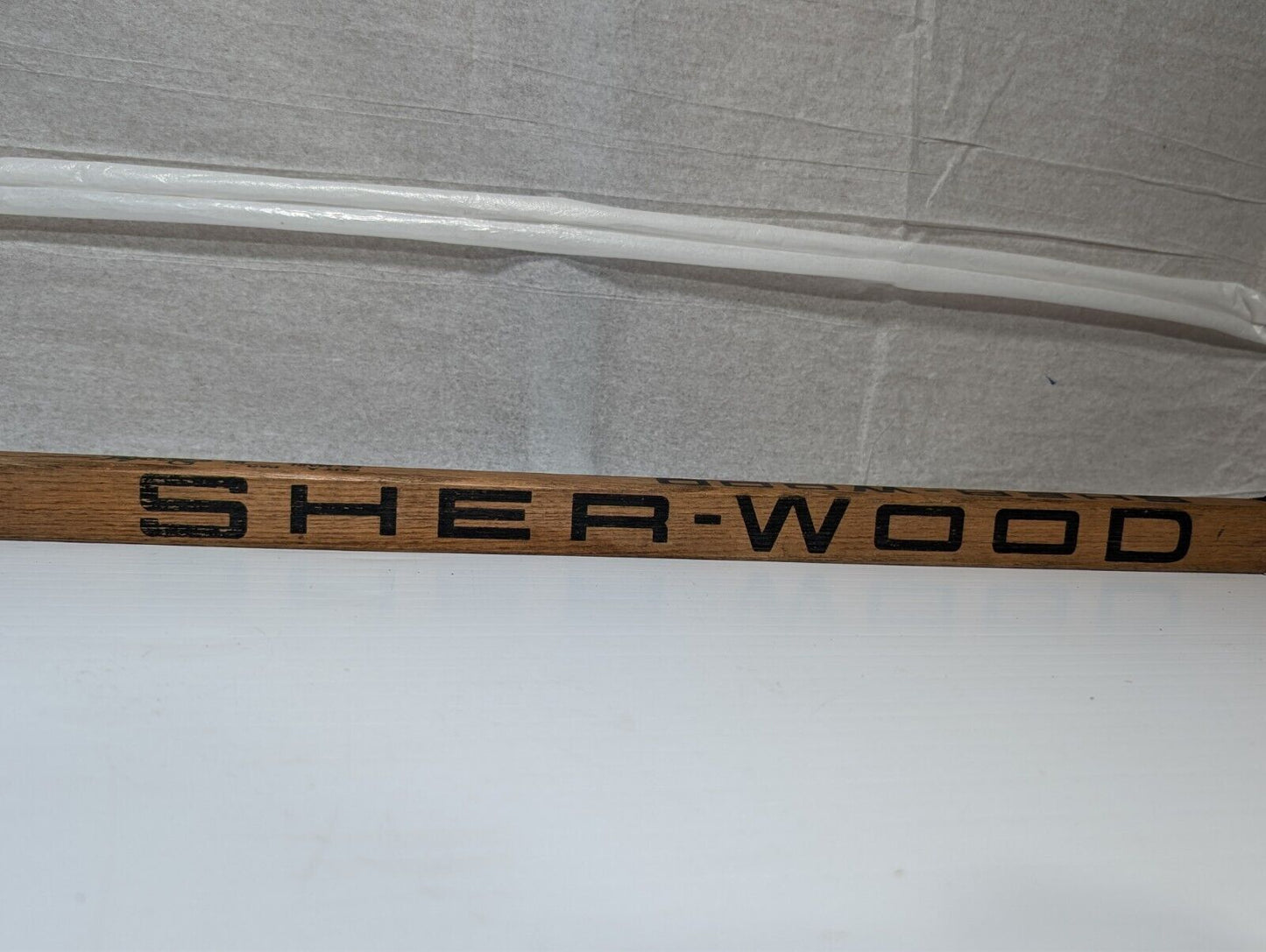 Al Secord Autographed Game Used Sherwood PMP Hockey Stick Hand-Made Drolet