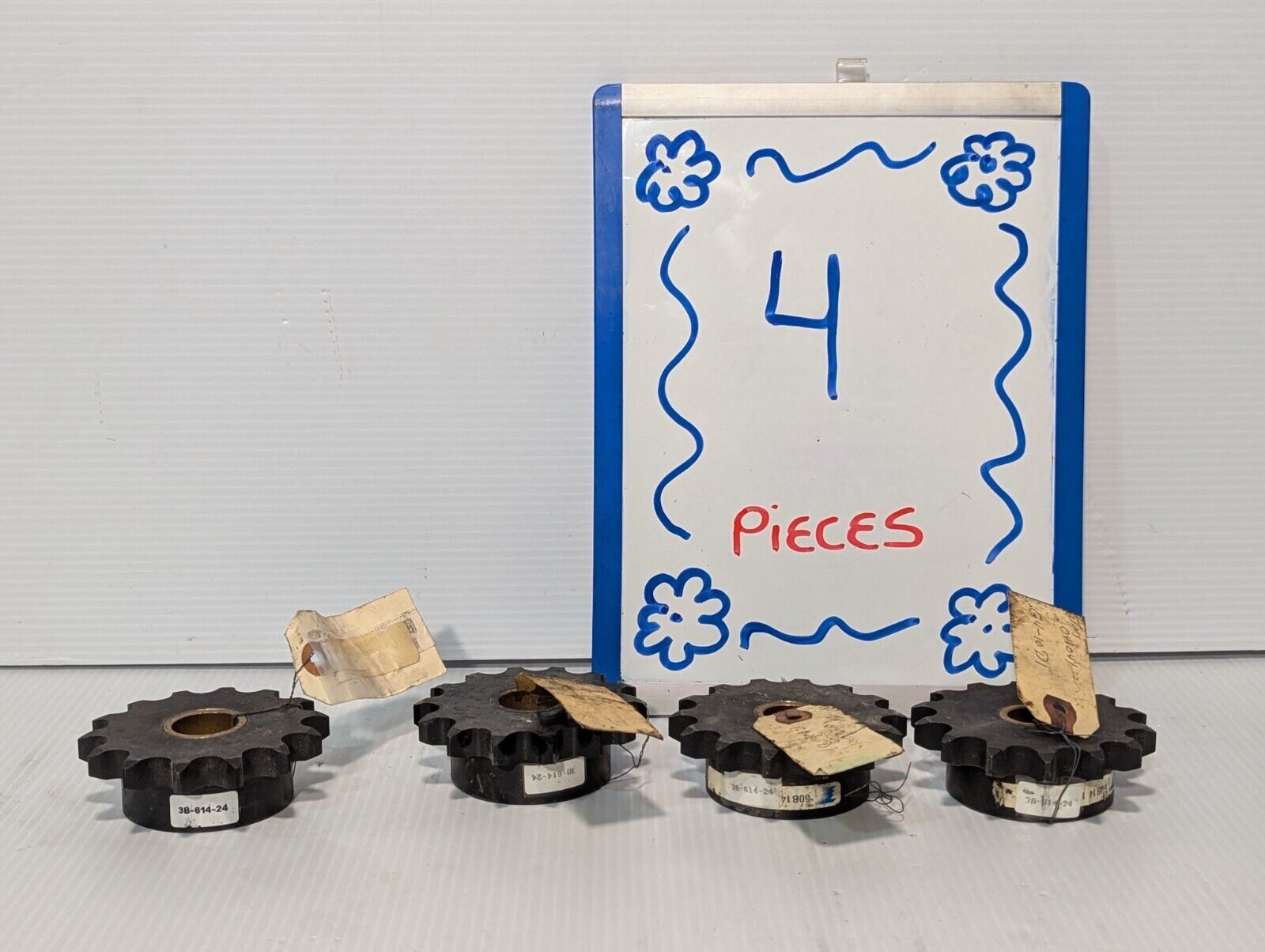 Tsubaki 60B14 Sprocket 14 Teeth (Lot of 4) - Free Shipping+Returns