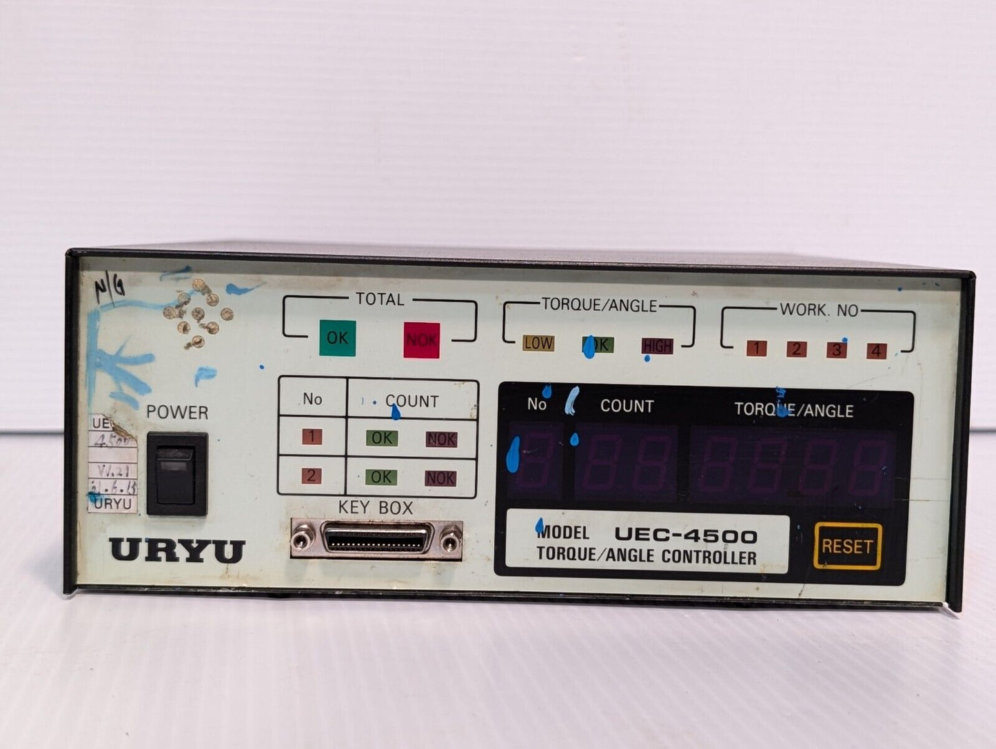 URYU UEC-4500 Torque/Angle Controller, 250VAC @ 50/60Hz, 3.15A - Free Shipping