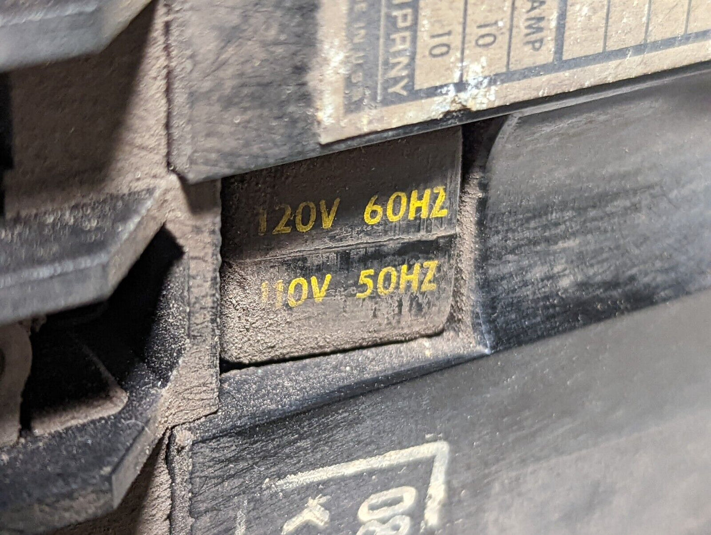 Square D 8501GO60 control relay, 110/120VAC coil