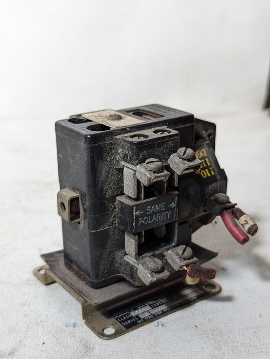 Square D 8501-D022 relay, 110/115VAC coil