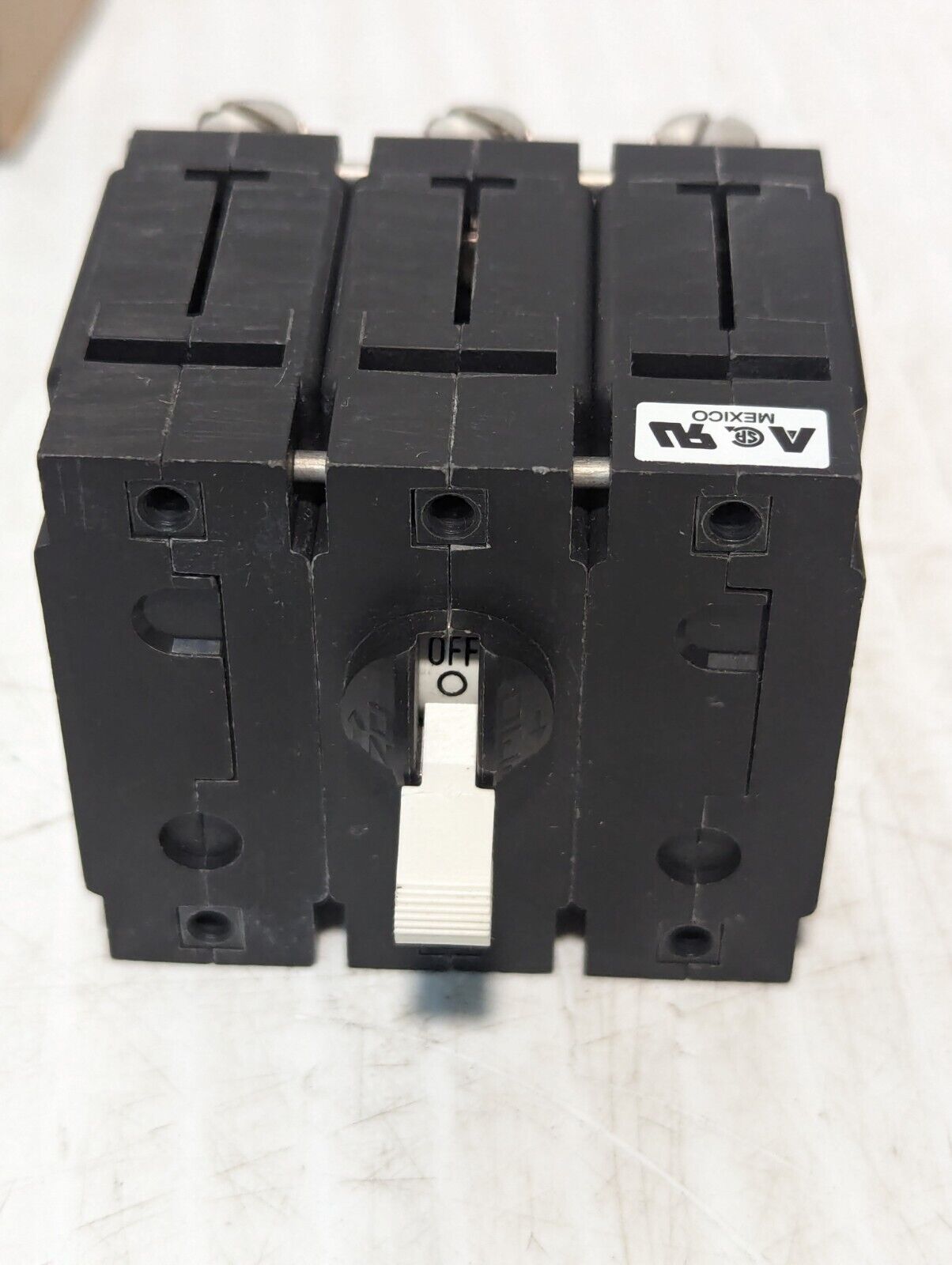 Airpax IEG666-1-63F-5.00-91-V Circuit Breaker, 5A, 250VAC, 3-Pole - Free Ship