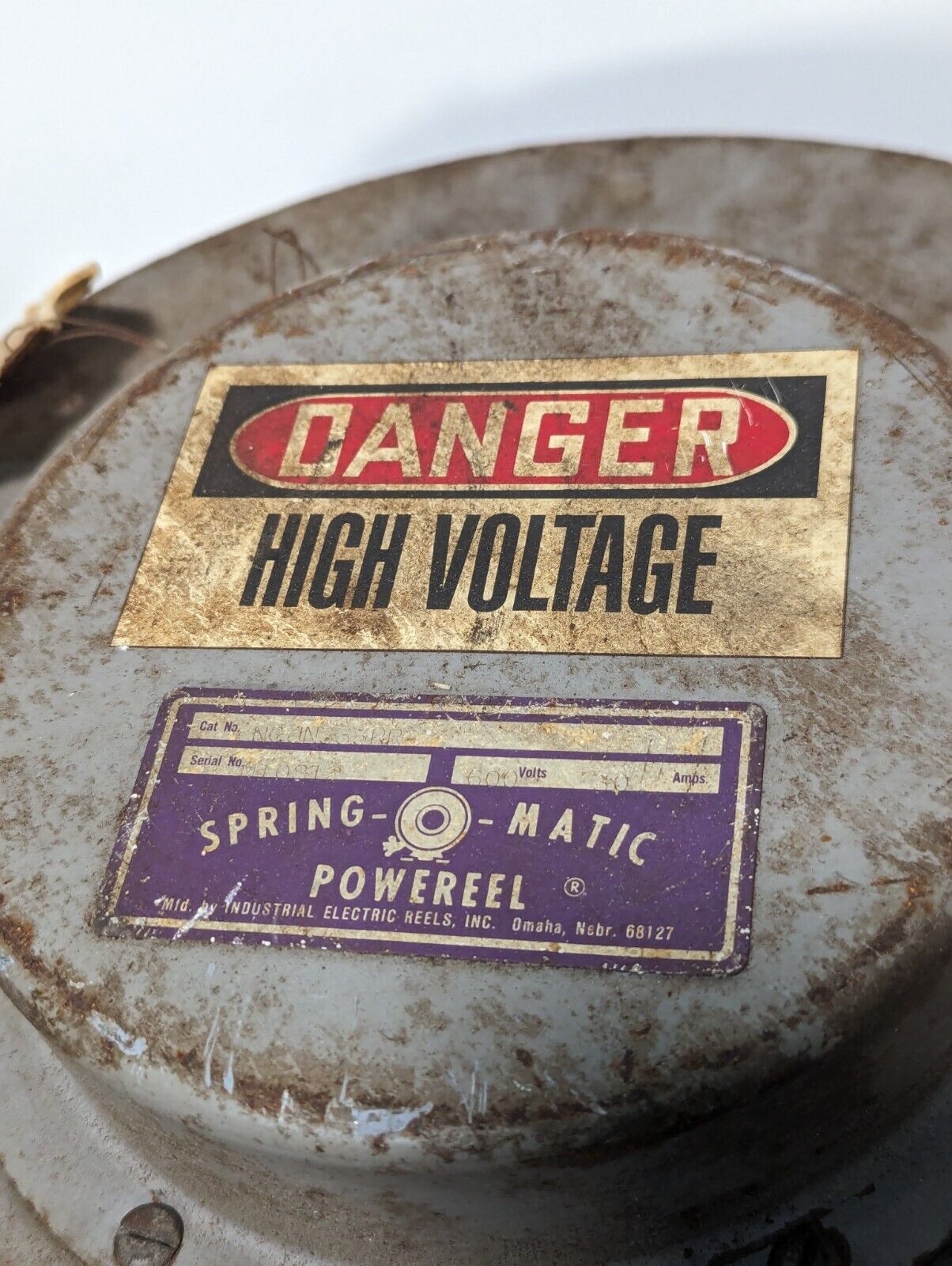 Spring-O-Matic NCJN333RR Powereel, 600V - Free Shipping