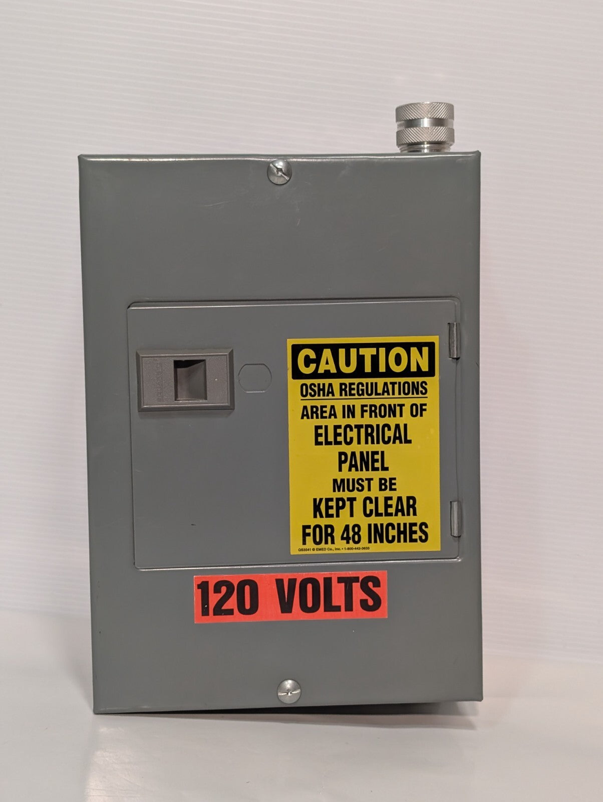 Square D QO6-12L100DS QO Load Center Breaker Box 100A 6 Slots/Circuits