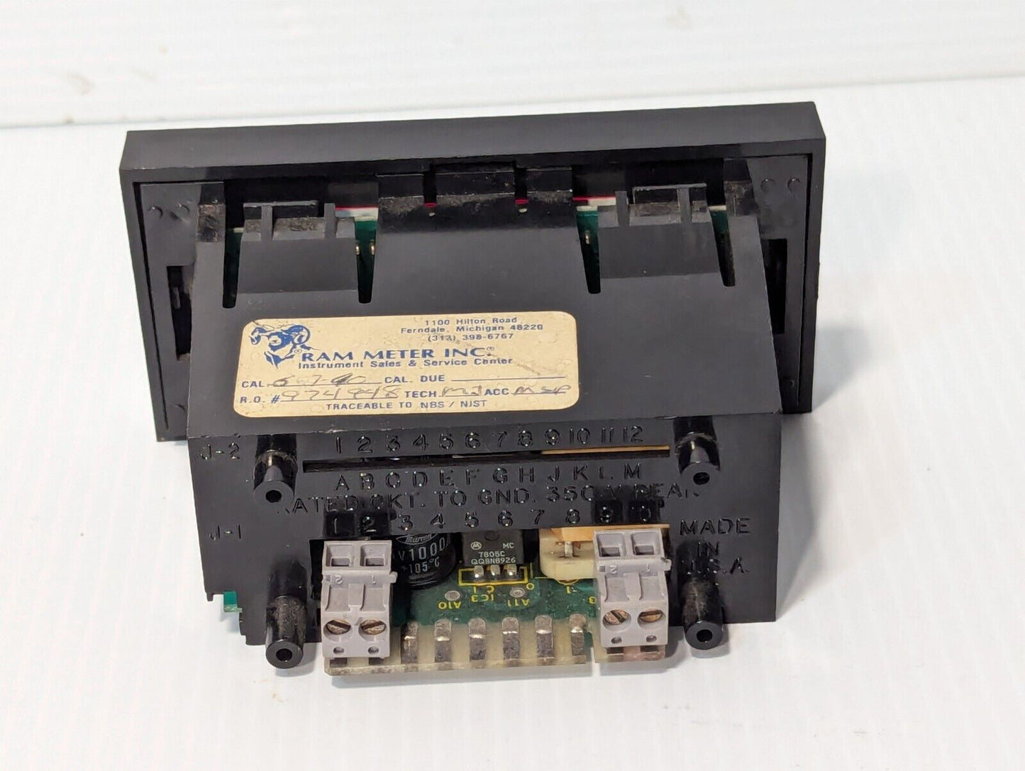 LFE 0040 digital three-digit panel meter, SCFM, CA-0431-0000 - Free Shipping