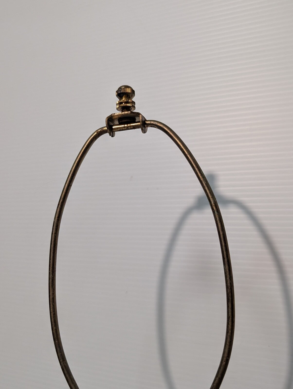 Vintage Solid Brass Table Lamp Mid-Century Modern 29" Tall