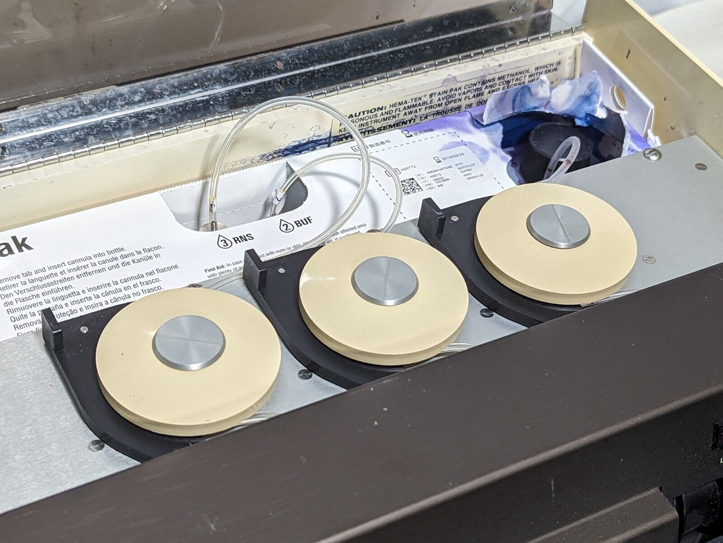 Bayer Hema-Tek 2000 Hematology Slide Stainer