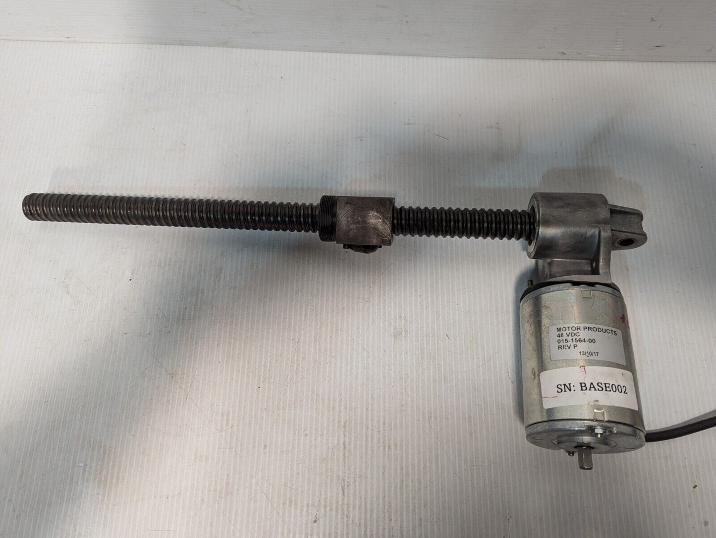 Base Actuator Kit with Motor Part, 015-1564-00, Rev P - Free Shipping