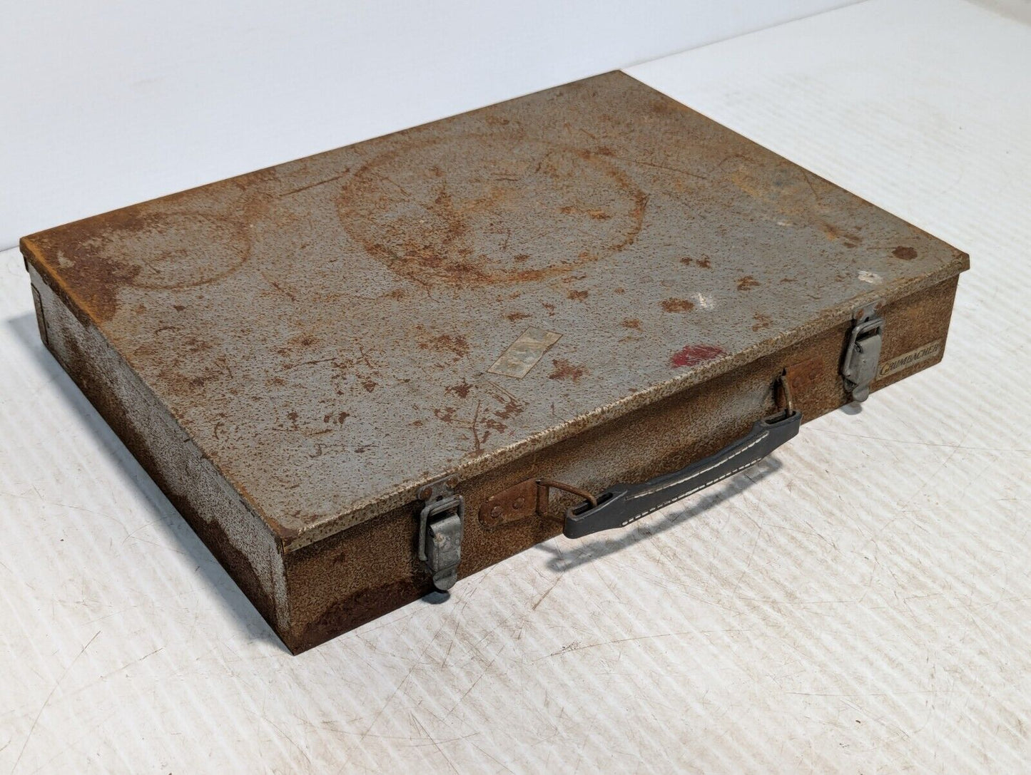 Vintage Grumbacher Artist Metal Travel Case for Oil Color Set - Free Shipping