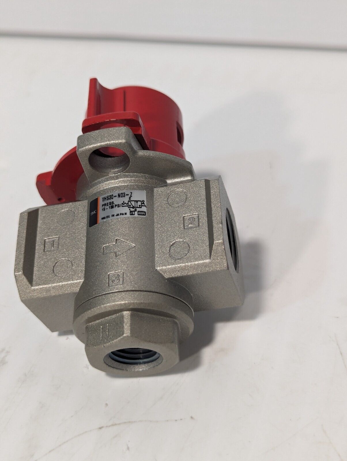VHS30-N03-Z SMC Pressure Relief 3 Port Valve 3/8 NPT - Free Shipping
