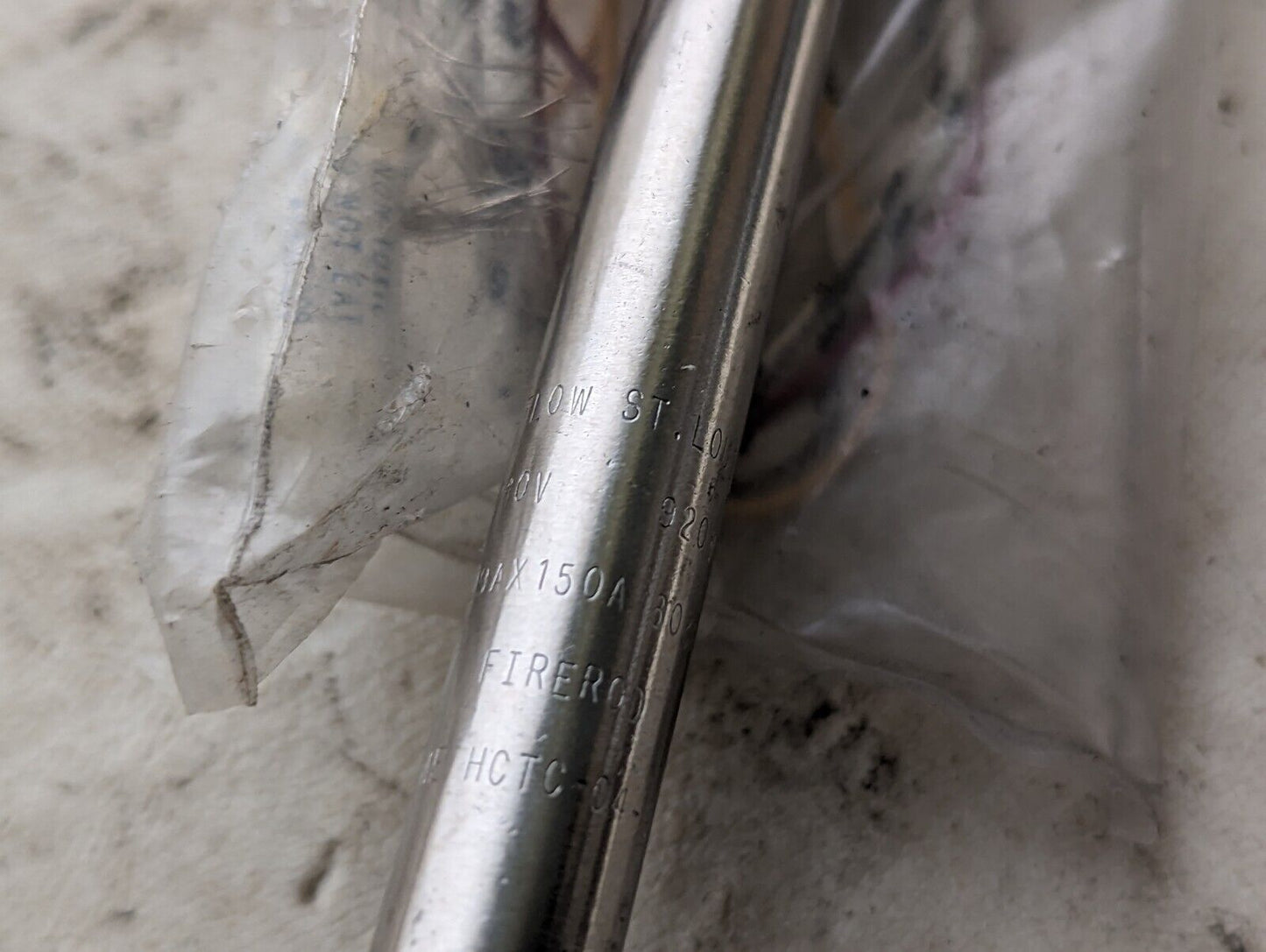 Watlow J9AX150A 8036 Firerod cartridge heater, 240V, 920W, DME HCTC 04-9