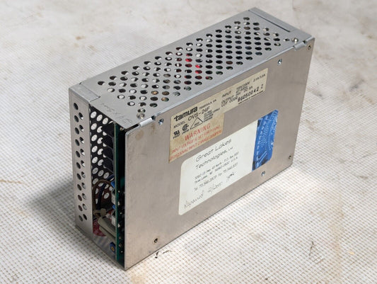 tamura OVS-24F power supply, 115/230VAC input, 24VDC@5A out