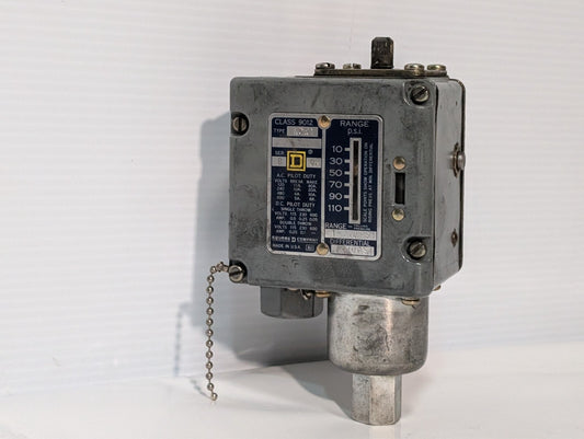 SQUARE D 9012-ACW1 PRESSURE SWTCH