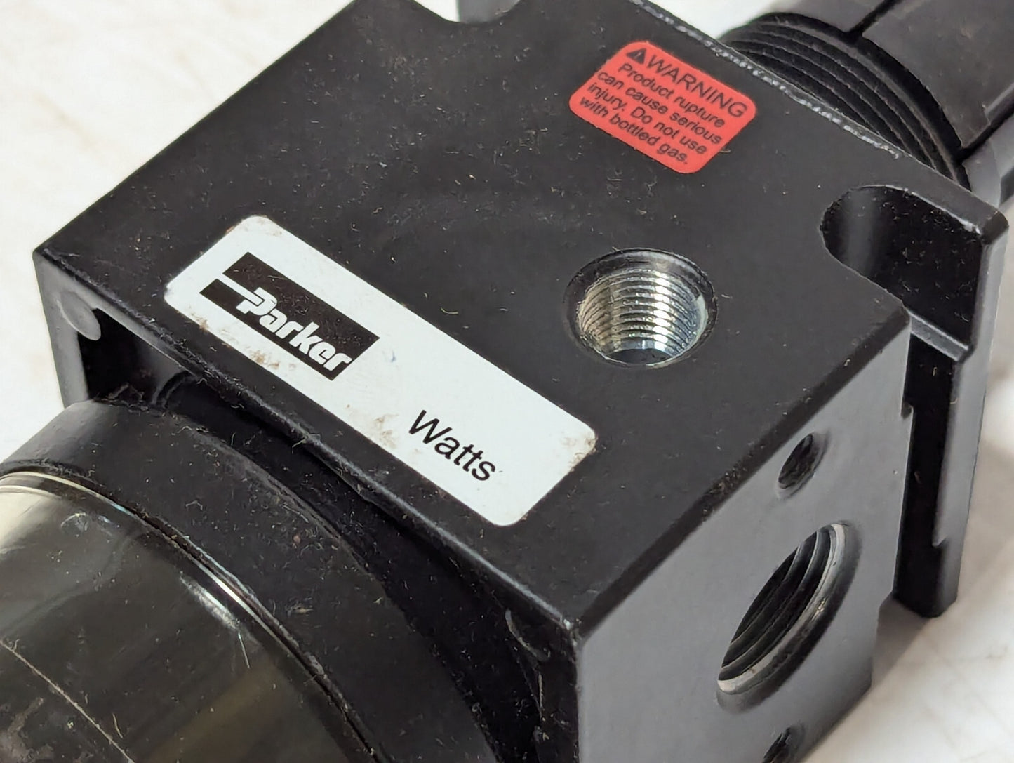 Watts Fluidair Parker B75-03WJC Integral Filter, Regulator, Twist Drain, 250Psi