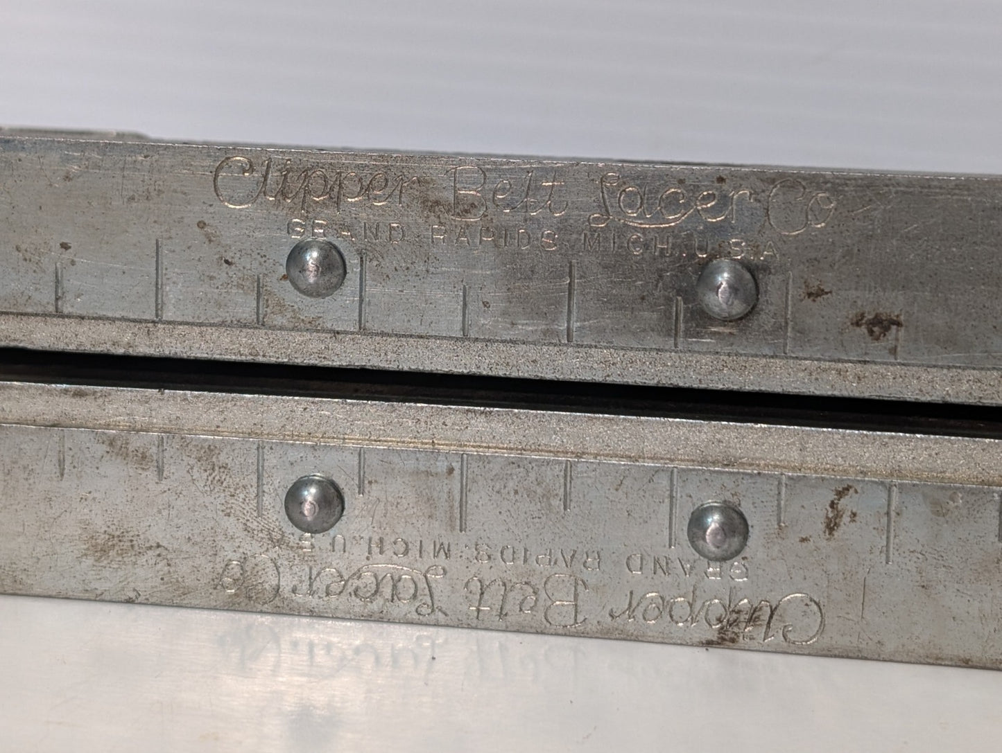 Vintage Clipper Belt Lacer No. 0-6" Vise Lacer