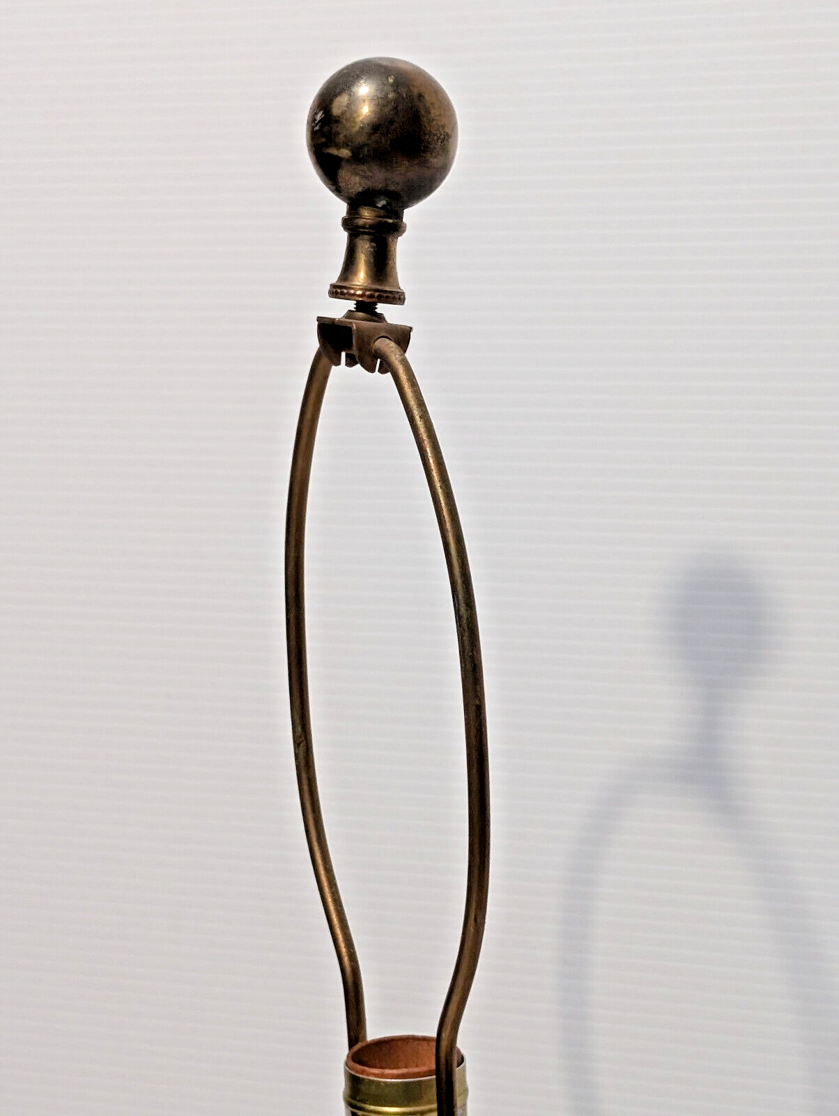 Stiffel Vintage, Antique, MCM, 34" Brass Table Lamp, Pineapple,Hollywood Regency