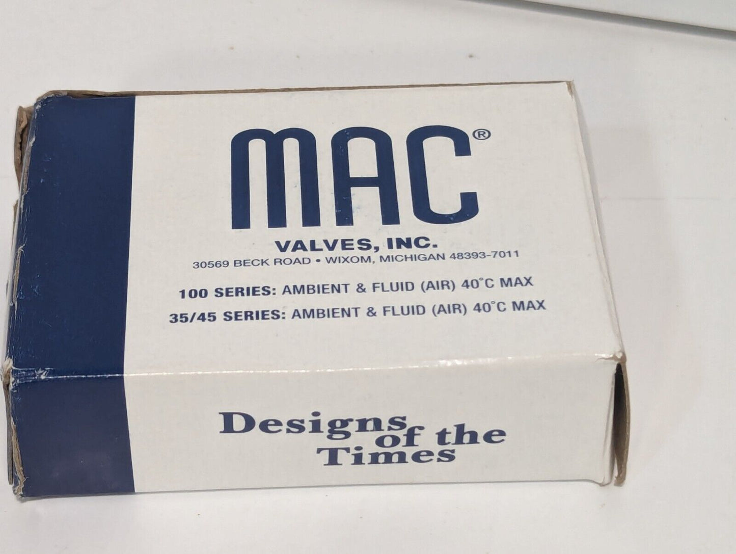 MAC PPE-871DAAA 30000 Advanced Pneumatics Solenoid Valve, 24vdc, 17.1w