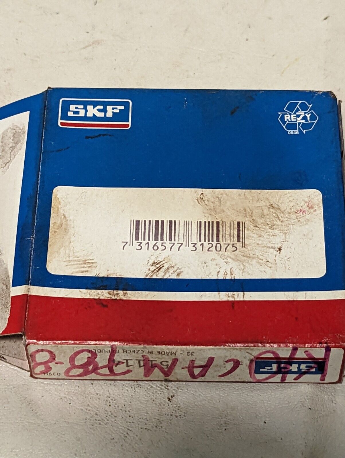 SKF 51114 70x95x18mm Precision Thrust Bearing