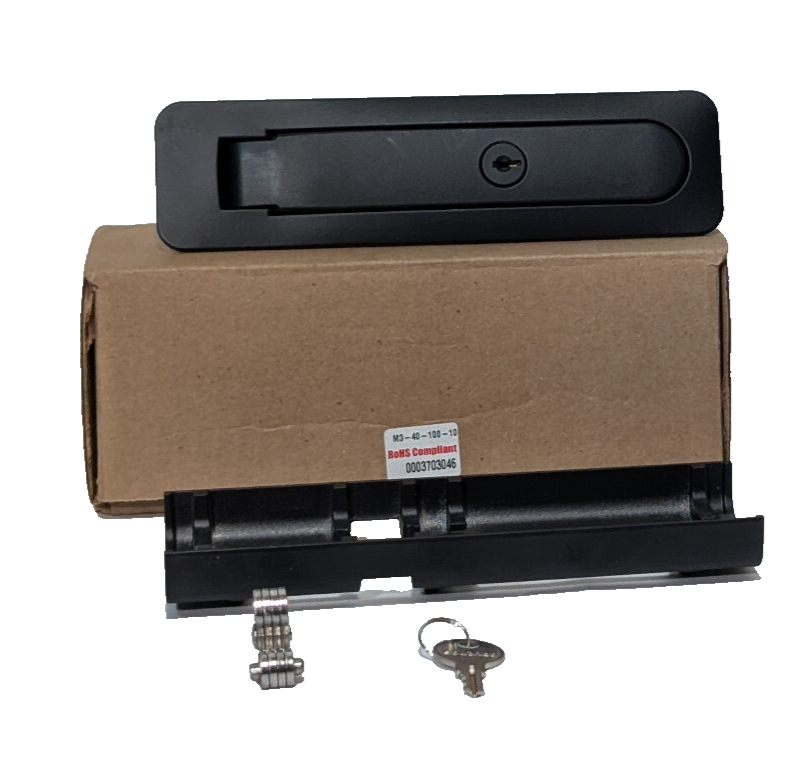 Southco M3-40-100-10 Multi-Point Compression Latch Actuator Key Lock, Zinc Alloy