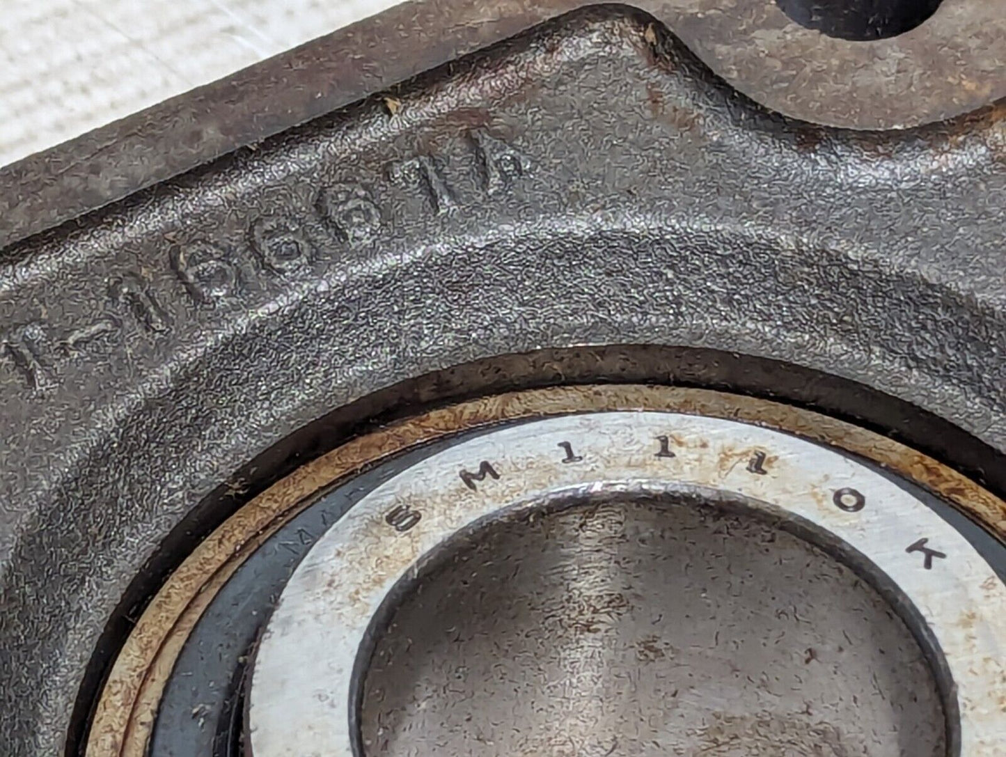 Fafnir RCJ 1-5/8 Flange-Mount Ball Bearing Unit - 1-5/8 in Bore, 4-Bolt Flange