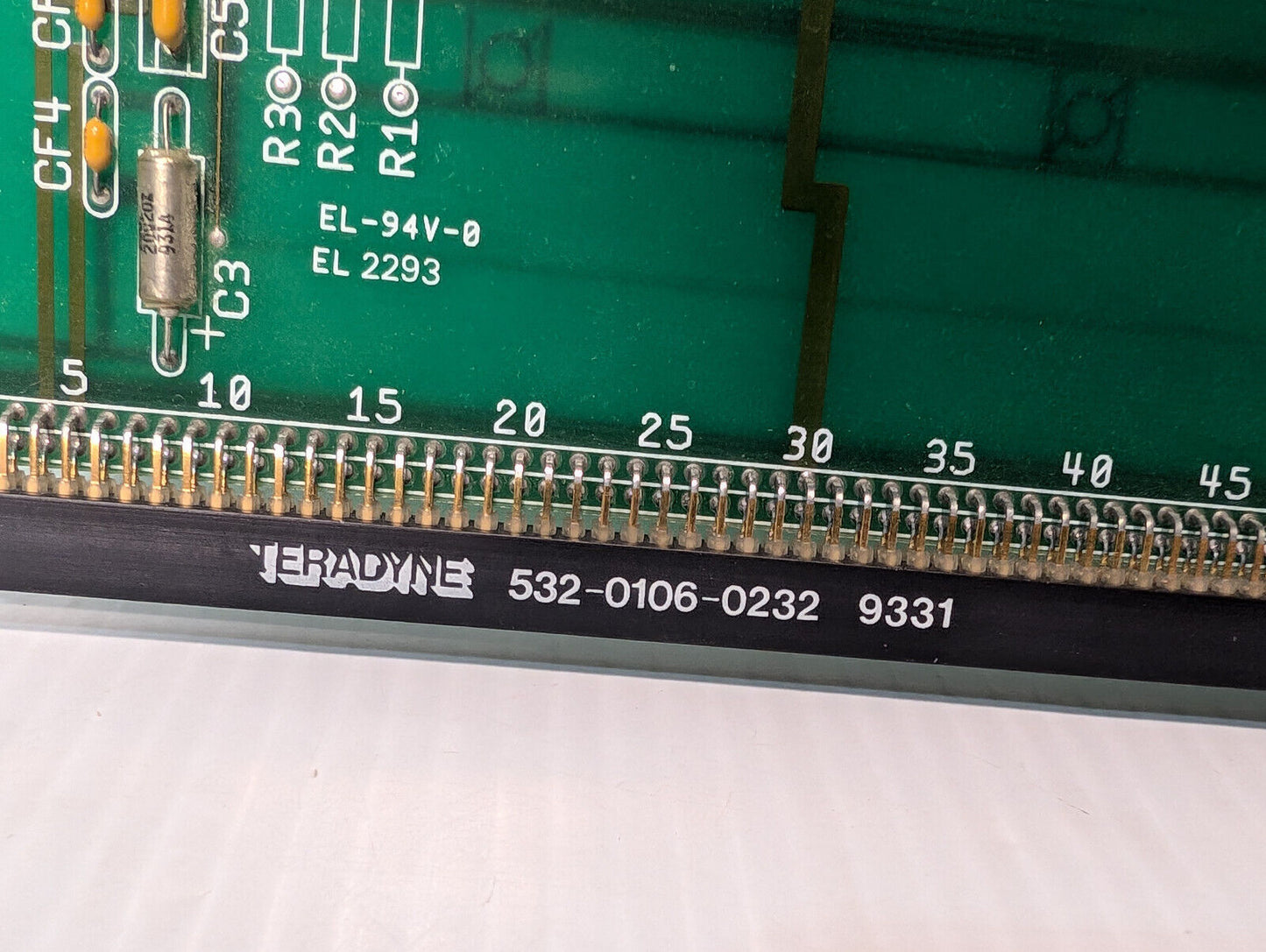 Teradyne 532-0106-0232 9331 ACM Board 47029191104, PWB 2919-110, MB Adaptor, 90s