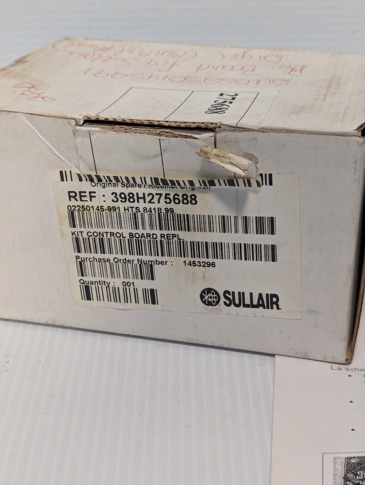 Sullair 02250145-991 replacement control board, needs repair - Free Shipping