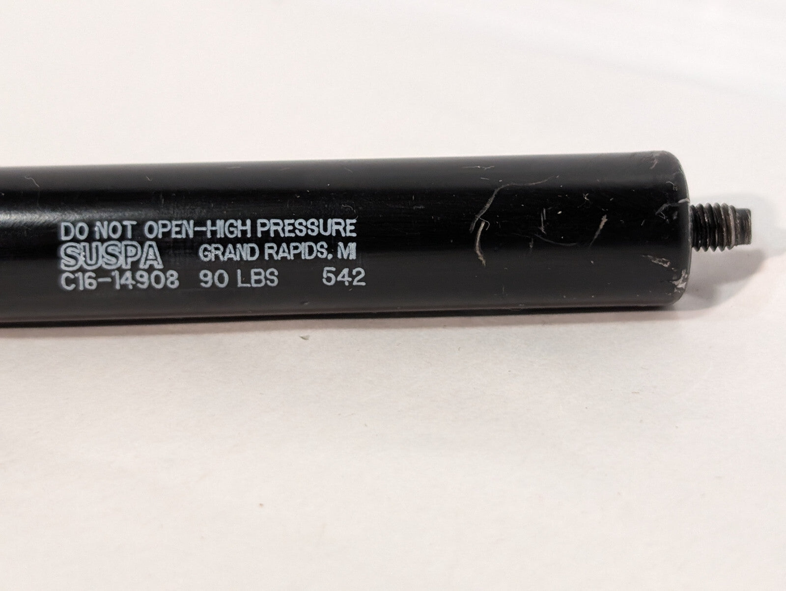 Suspa C16-14908 90Lb. Gas Prop/ Strut, Lift Support, Spring, Made in USA