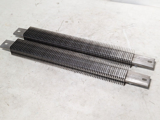 Tempco E9614 finned channel strip heater, FCO200, 1714T3, 1550W, 240V