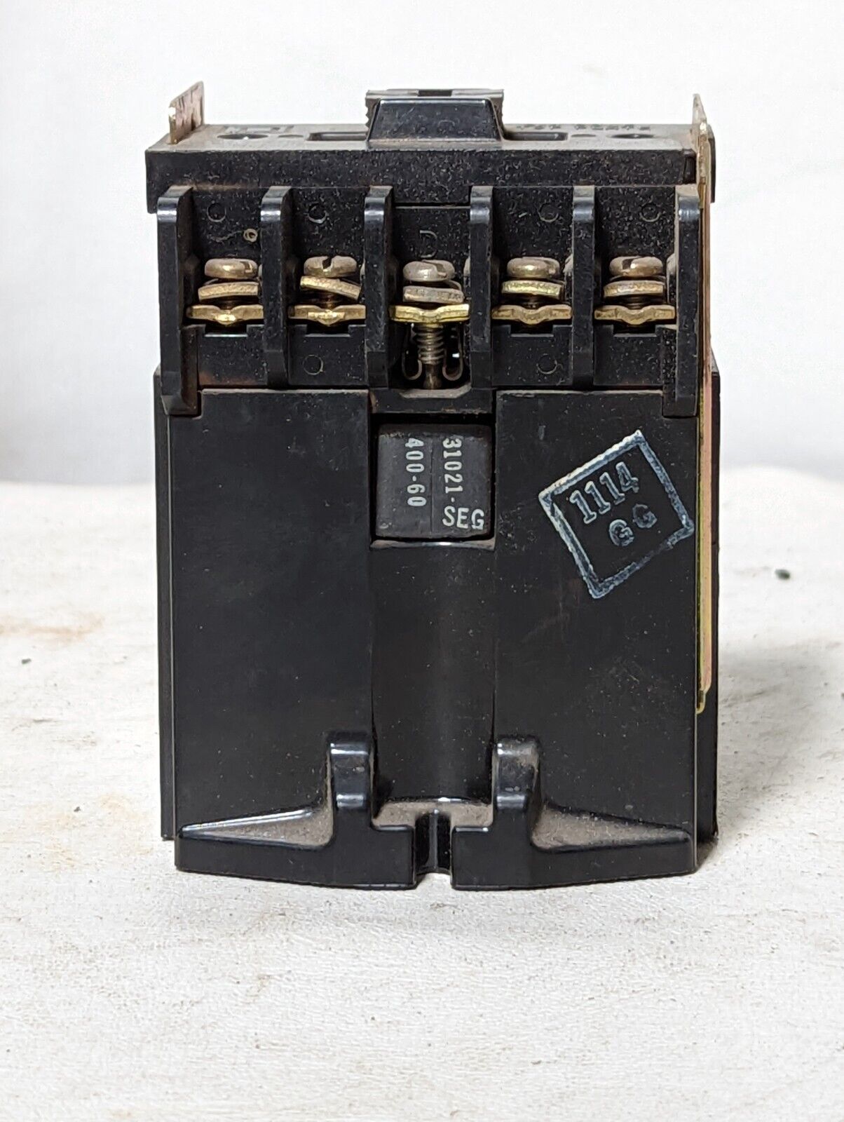 Square D 8501GO40 control relay, 110/120VAC coil, 8501G040