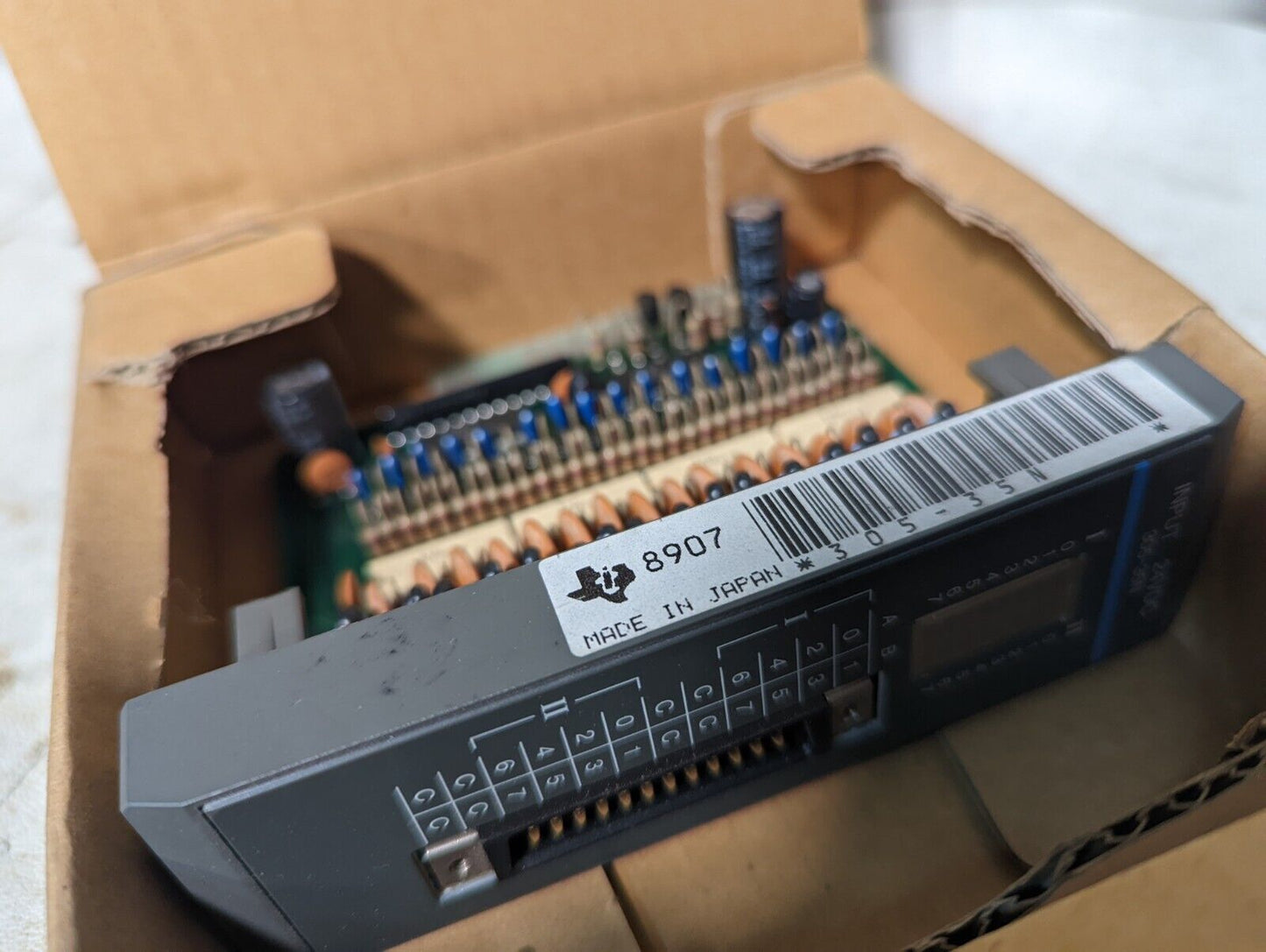 Texas Instruments 305-35N input module, 24VDC, 8907