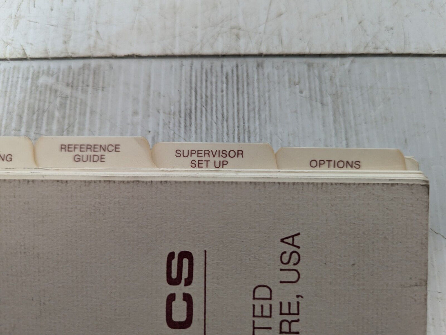 Vintage Metronics Quadra-Chek 2000 Operation Manual
