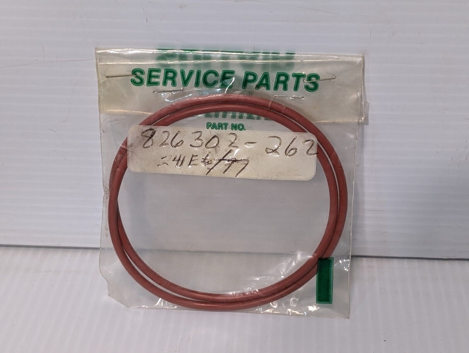 Sullair 826302-262 O-Ring, Silicone,  7" Dia. x 1/8" Thickness - Free Shipping