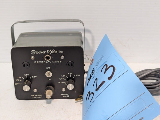 Stocker & Yale Inc. 7028 2-Port 8.5 Volt Microscope Power Supply - Free Shipping