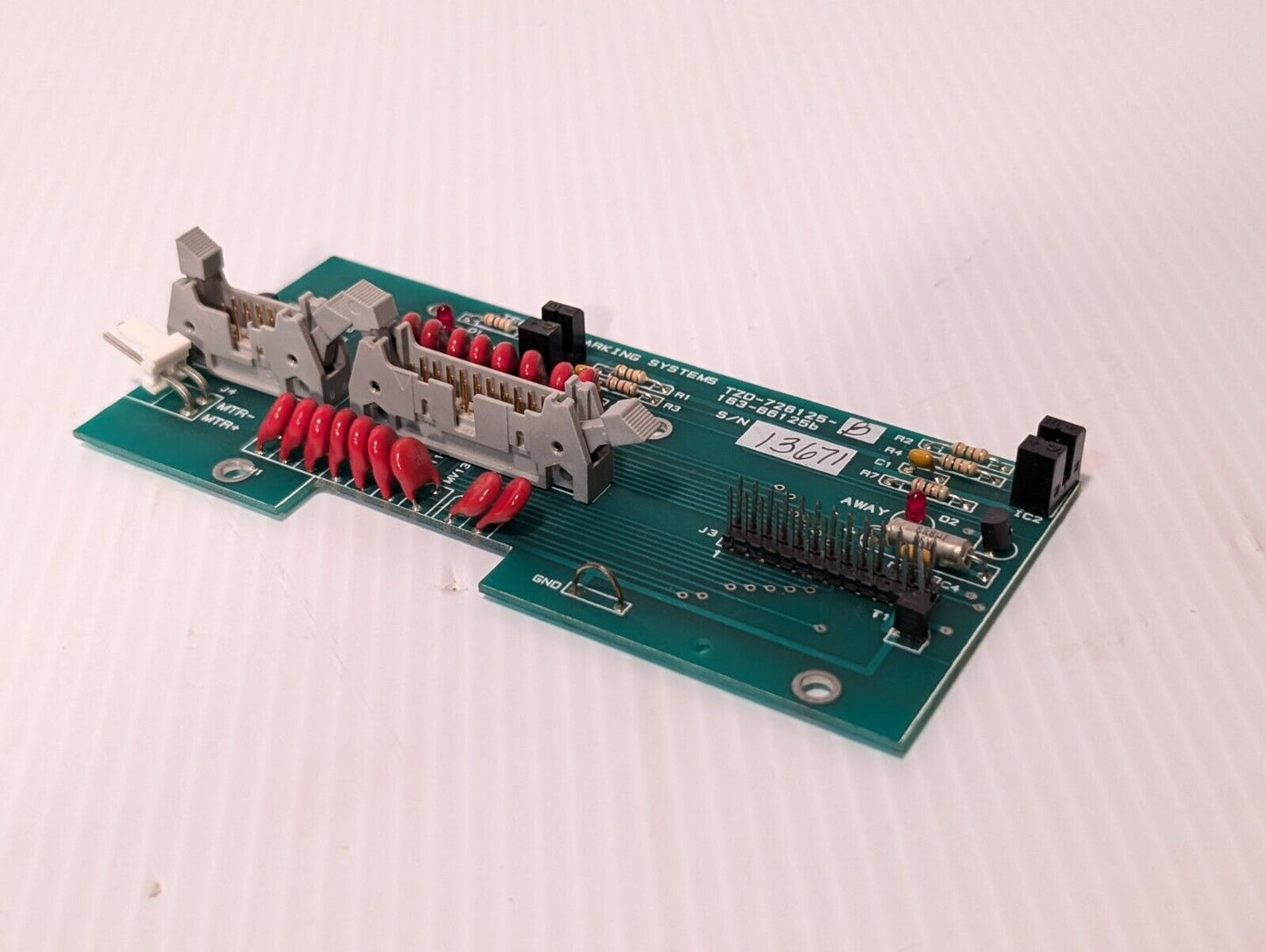 Telesis Marking Systems TZD-726125-B Circuit Board, 163-66125b - Free Shipping