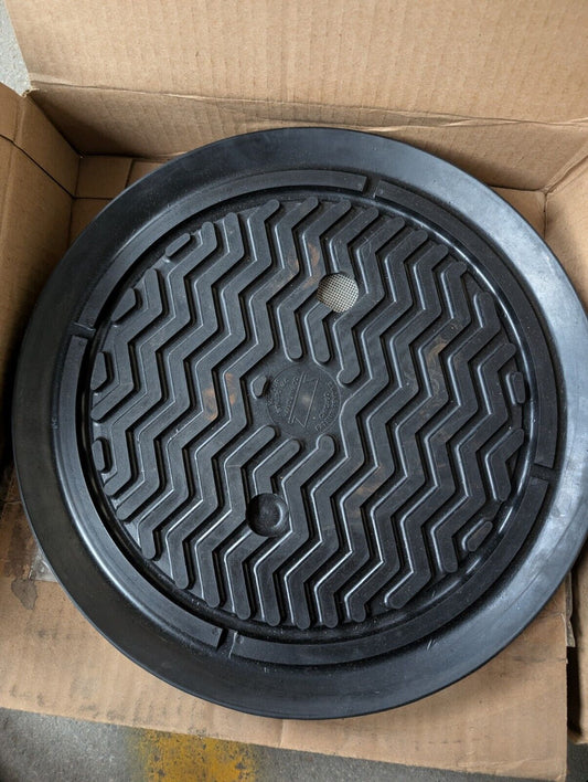 Strato Vac Handling 14 inch cup, 40780 neoprene black, 530 lb capacity-Free Ship