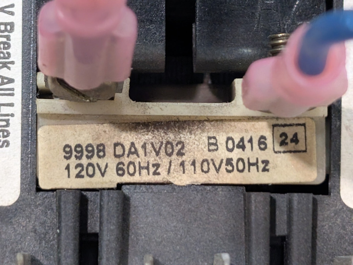 Square D 8910DPA43 Definite Purpose Contactor 50A Res, 40A, 3 Pole, Box Lug Term
