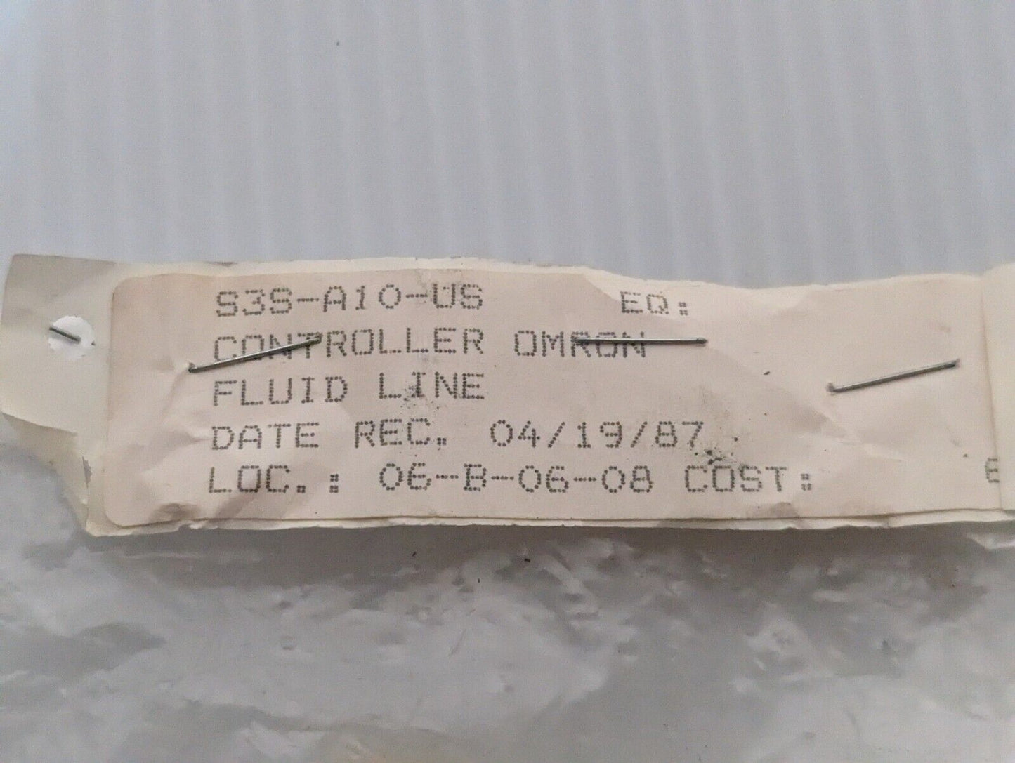 Omron S3S-A10-US controller, 12 pins, 120VAC in, 12VDC out - Free Shipping