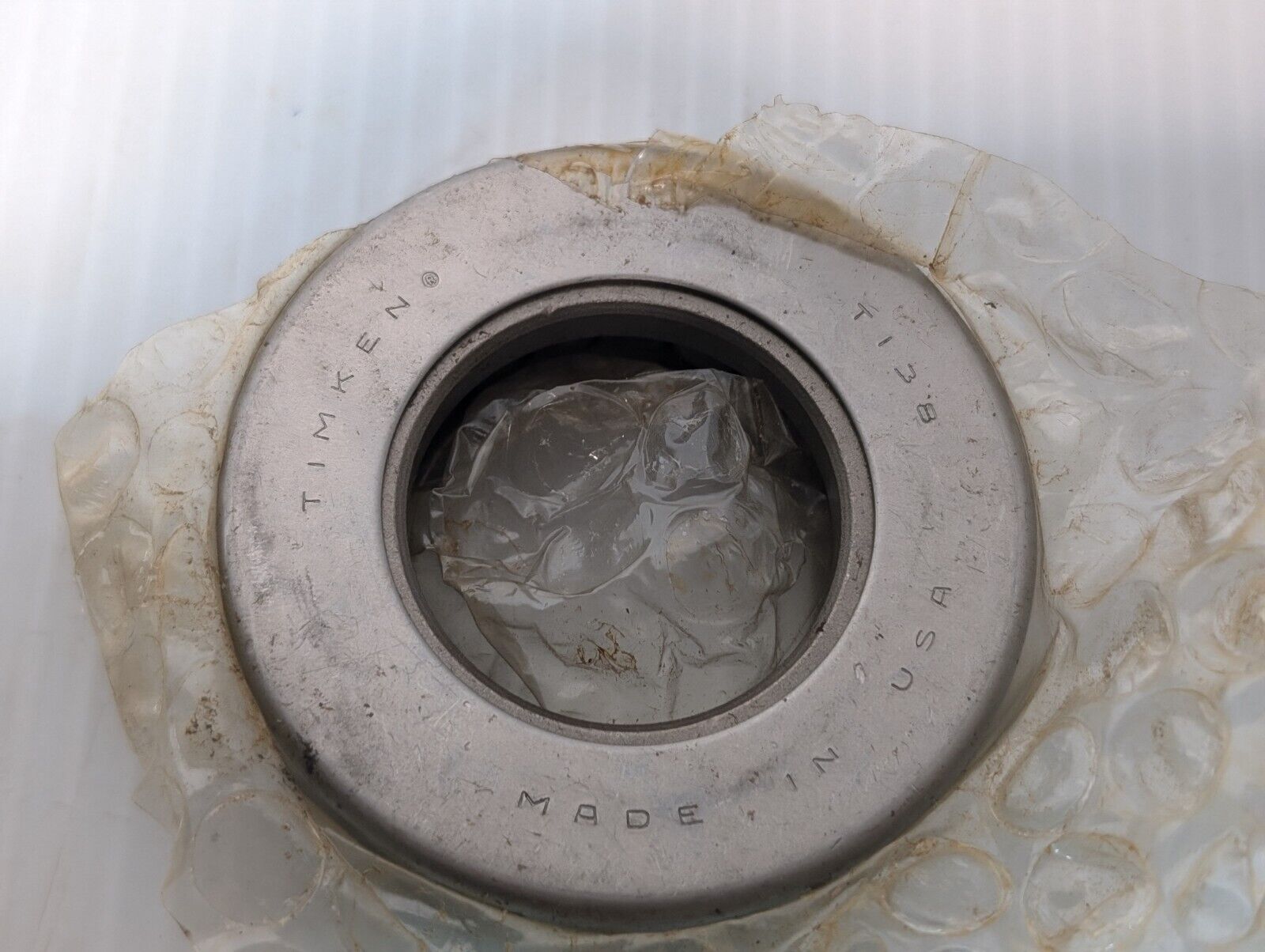 Timken T138 Tapered Roller Thrust Bearing, 1.38" Bore & Returns