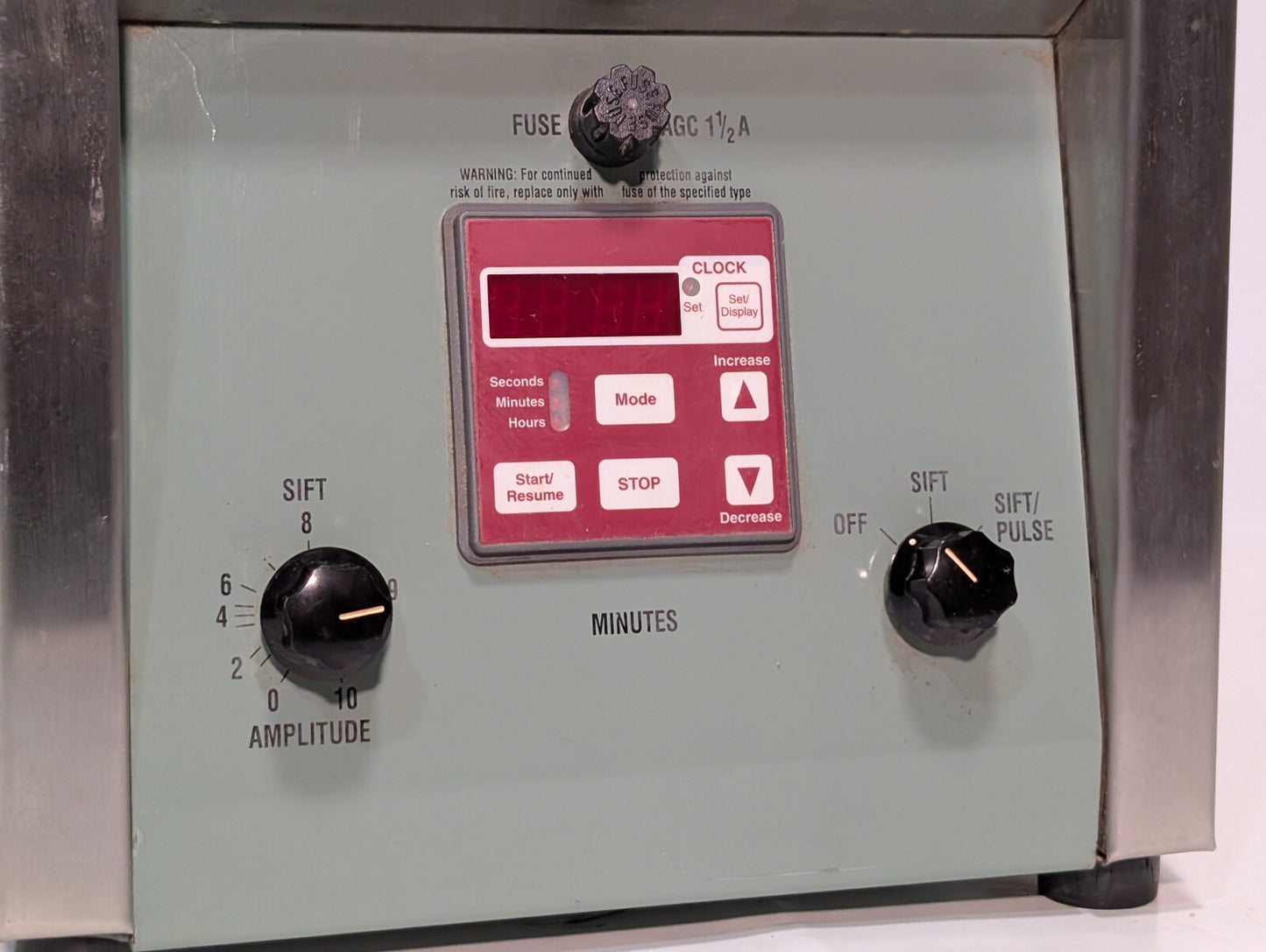 Advantech Mfg L3P Sonic Sifter, Separator, 100 Watts, Serial 6261, Made in USA