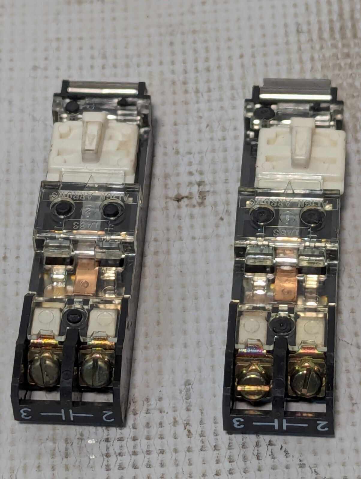 Allen Bradley 595-A Heavy Duty Size 0-5 Auxilary Contact - Free Shipping