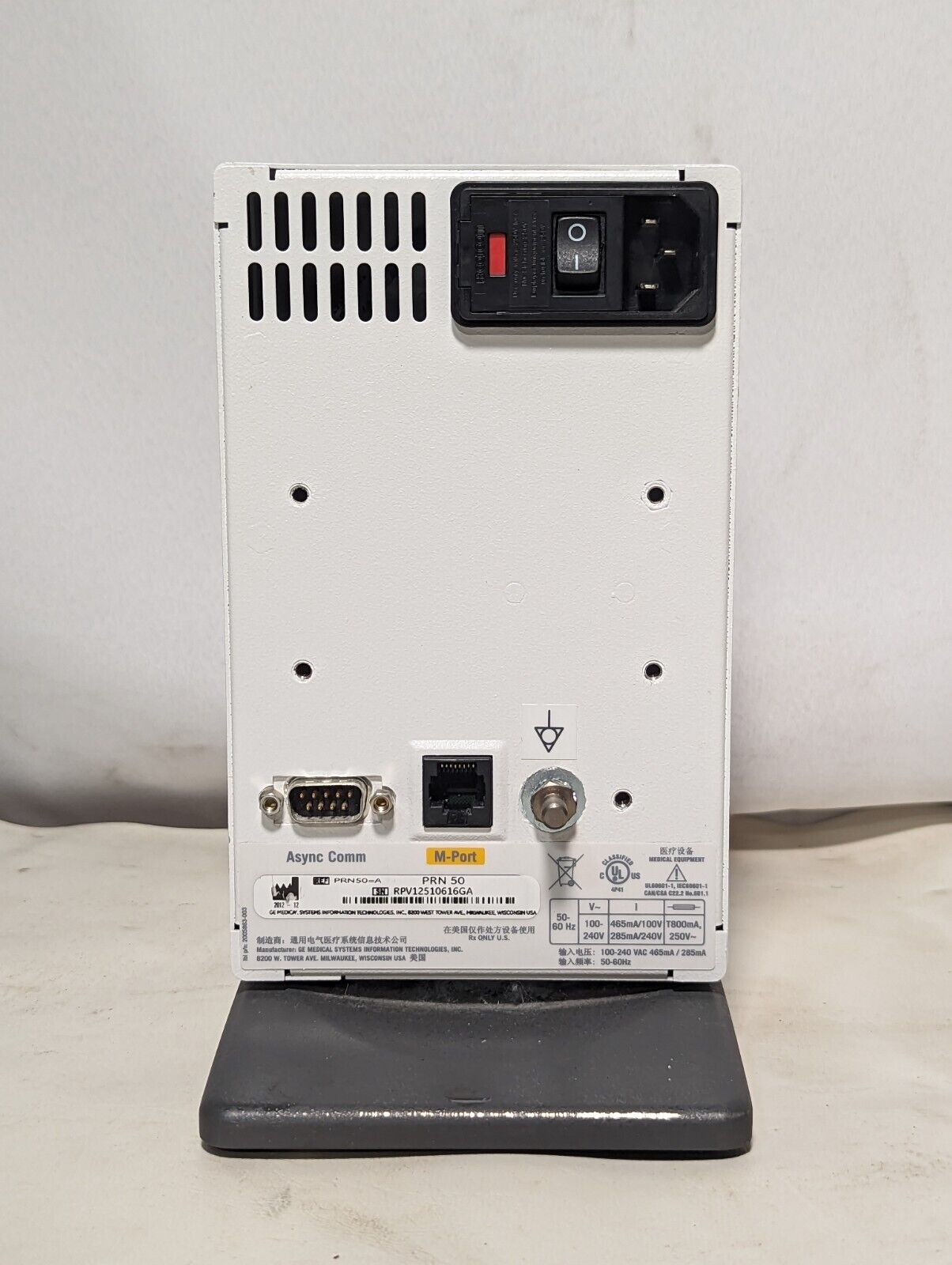 GE PRN 50-M recorder, thermal printer