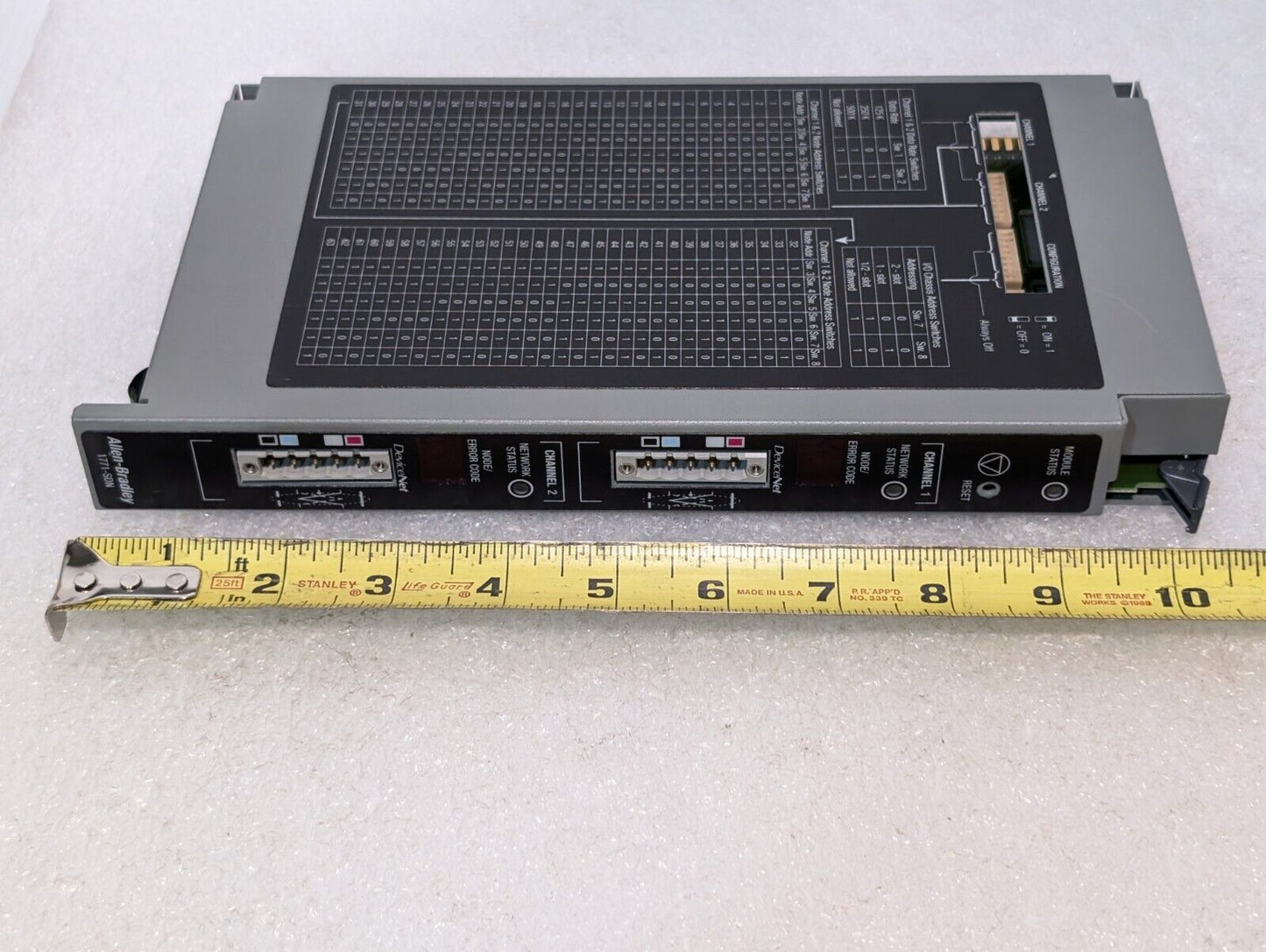 Allen Bradley 1771-SDN PLC DeviceNet Scanner Module, 2 Channels