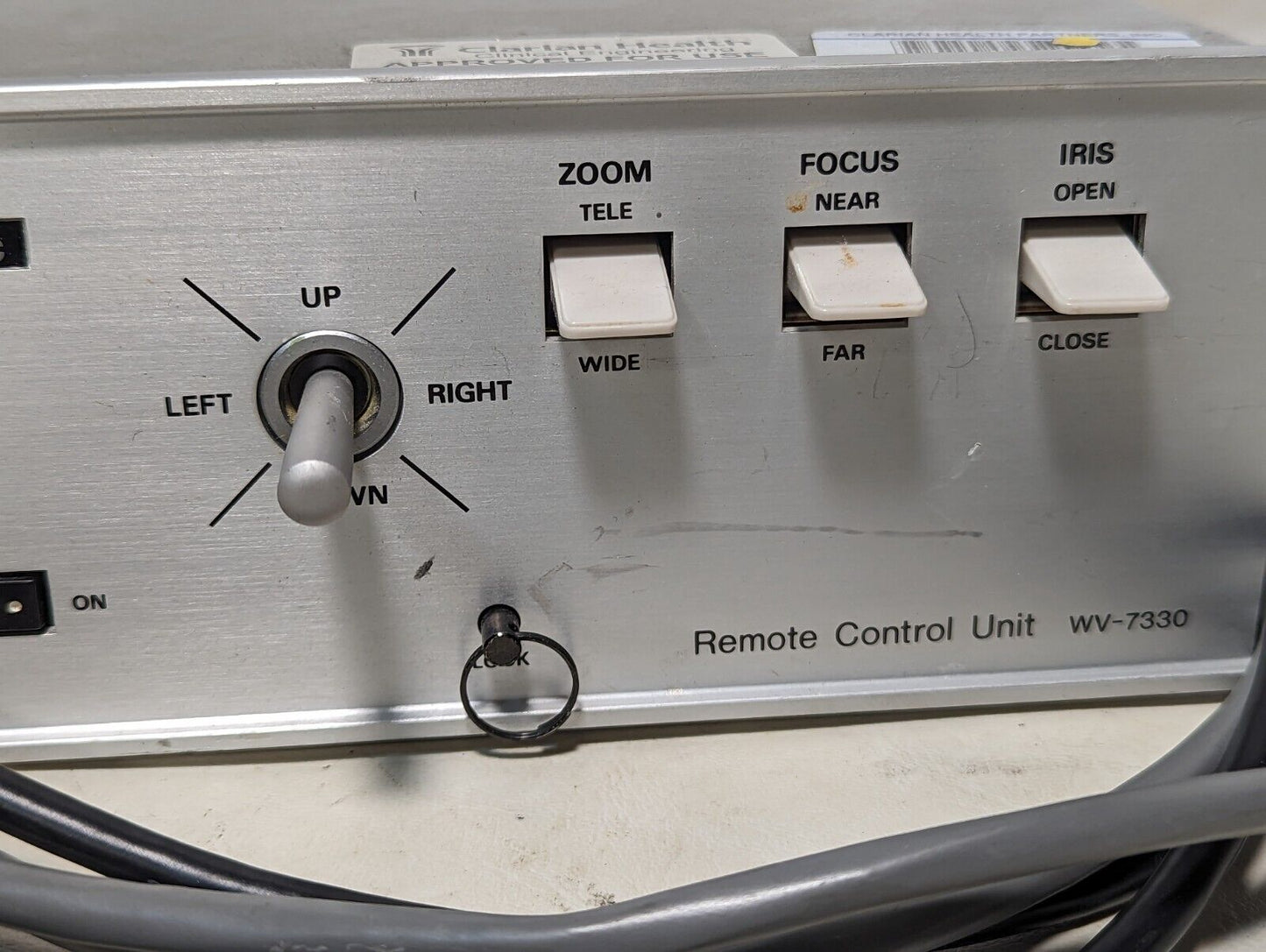 Panasonic WV-7330 remote control unit