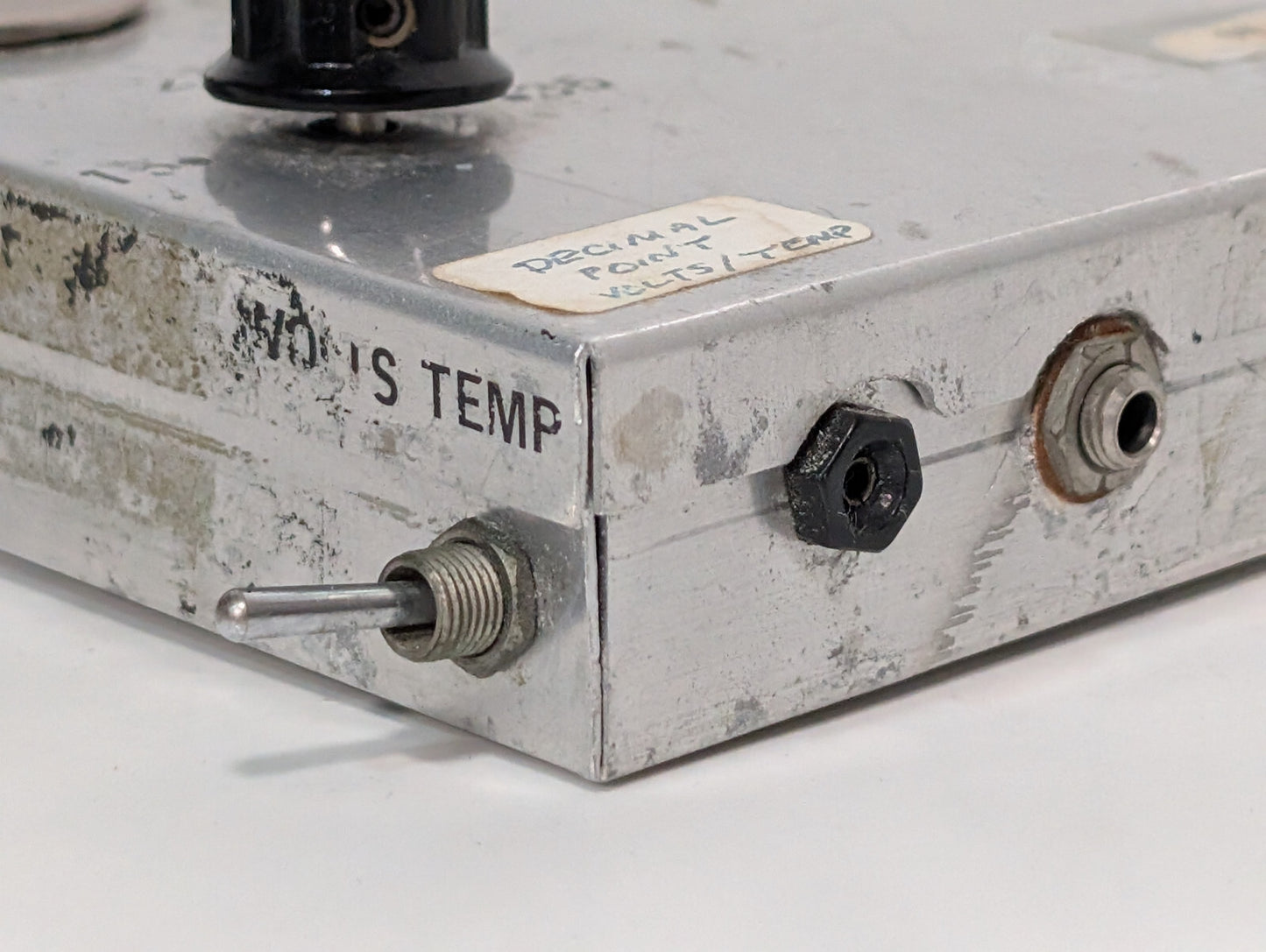 Unidentified Control Panel Box Offset Dial, pH Dip Switches, Volts/ Temp, Toggle