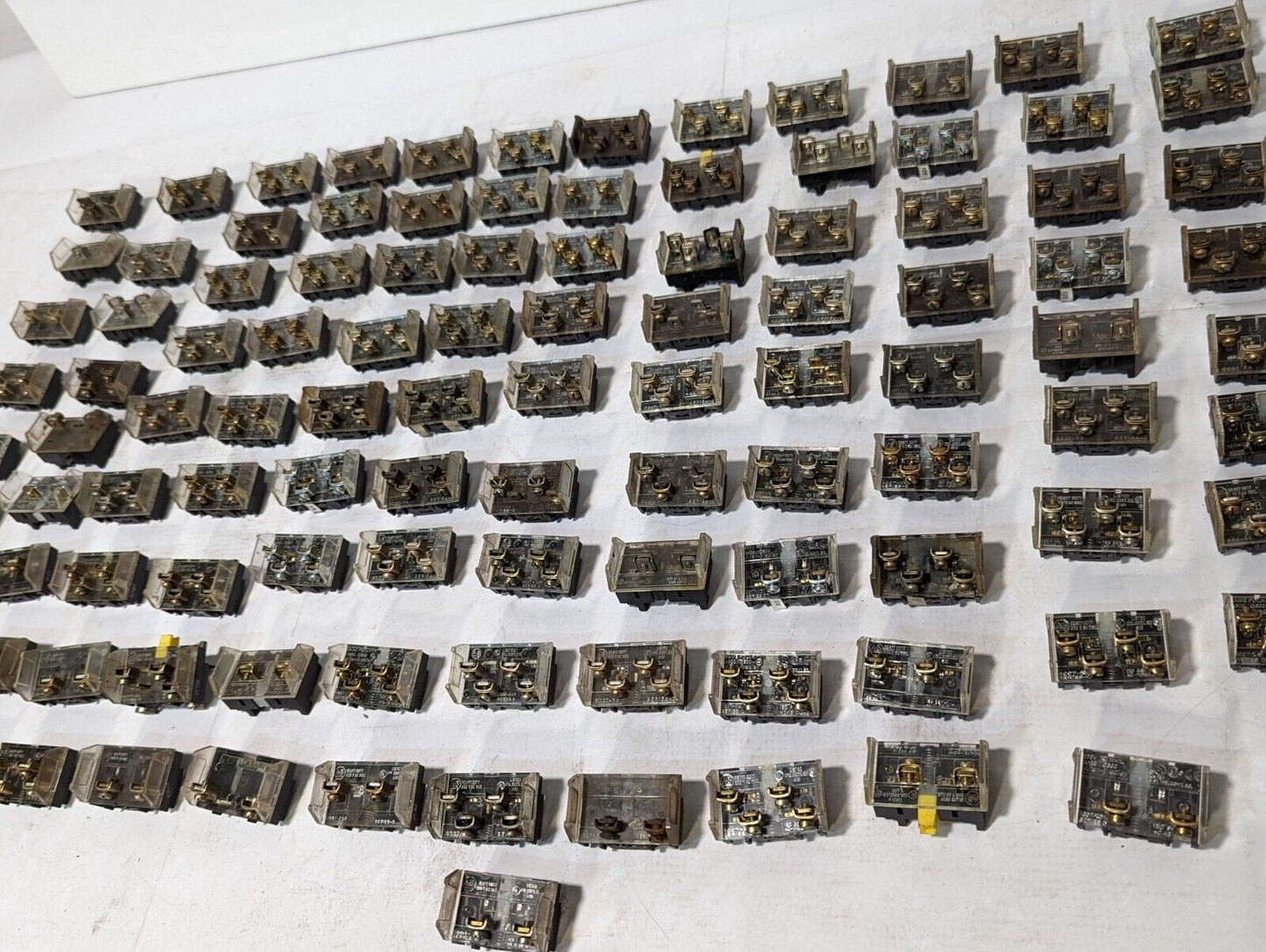 Large Lot (59 Pcs) of Allen Bradley Contact Blocks, Various Types -Free Shipping