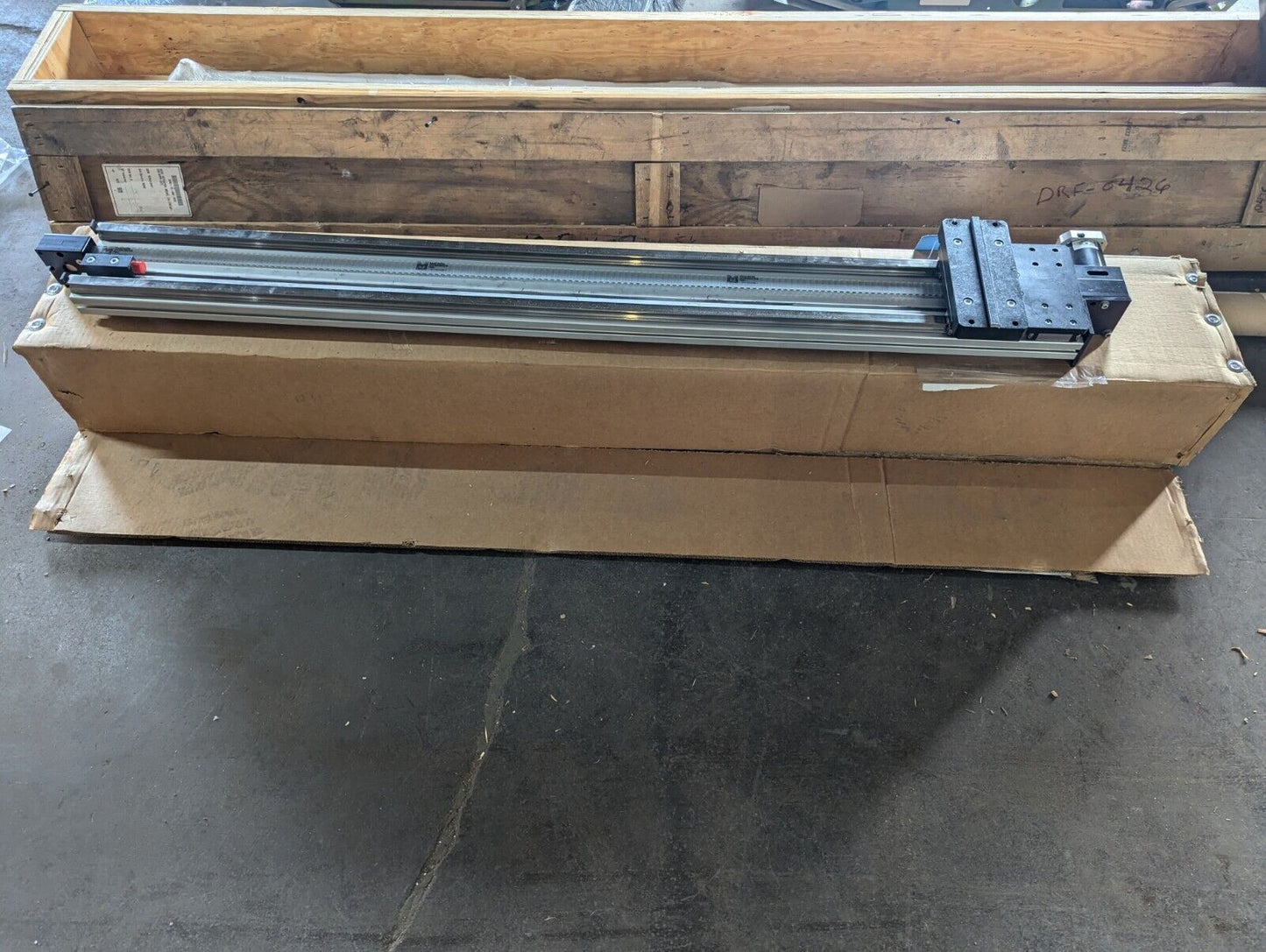 Macron 10067B01 Linear Slide Actuator w/Onvio 9000566 Reducer / 3915-12-000-3796